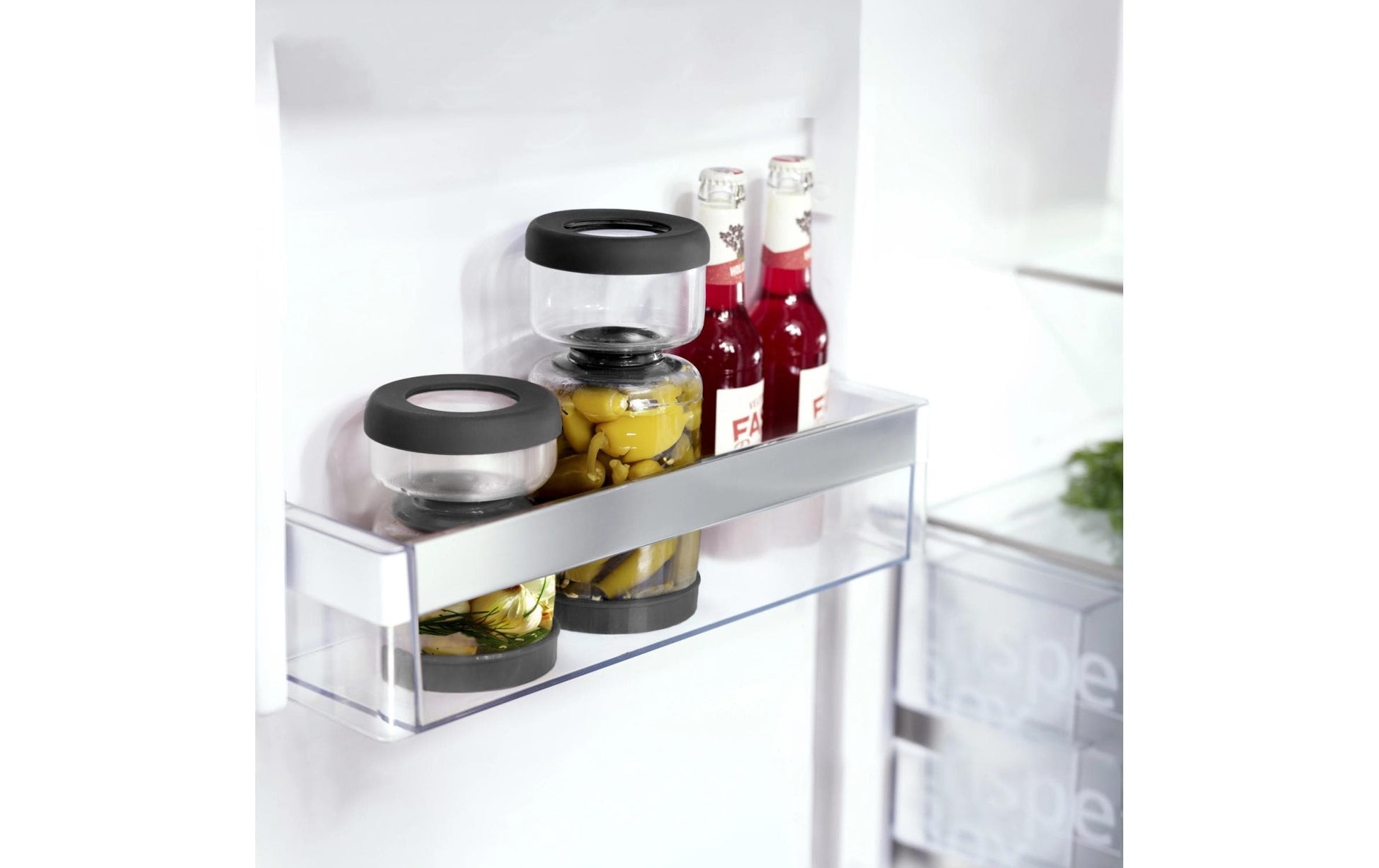 Westmark Vorratsdose 1,3 l, Ø 10,5 × 24 cm, Glas (Borosilikat), Transparent