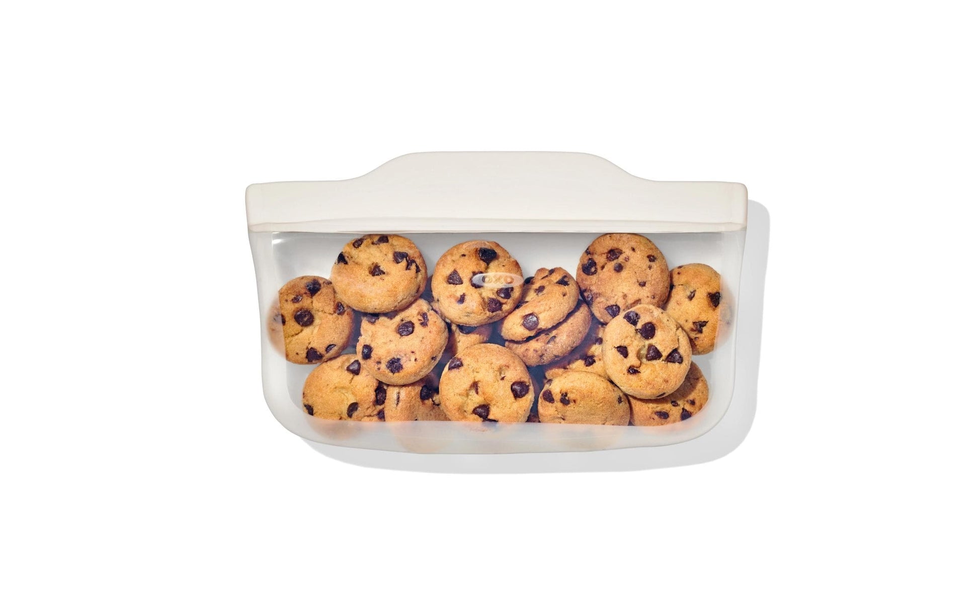OXO Aufbewahrungstasche 332 ml, 19,1 × 11,9 cm, Silikon, Transparent