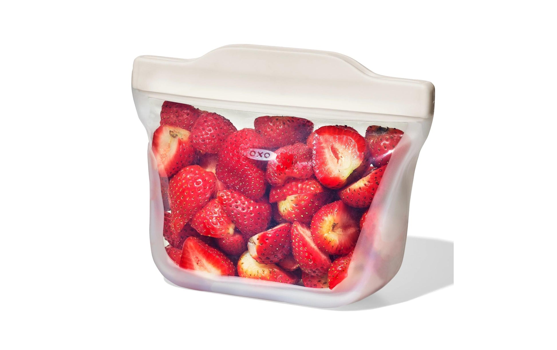 OXO Aufbewahrungstasche 335 ml, 17 × 16 × 8,9 cm, Silikon, Transparent