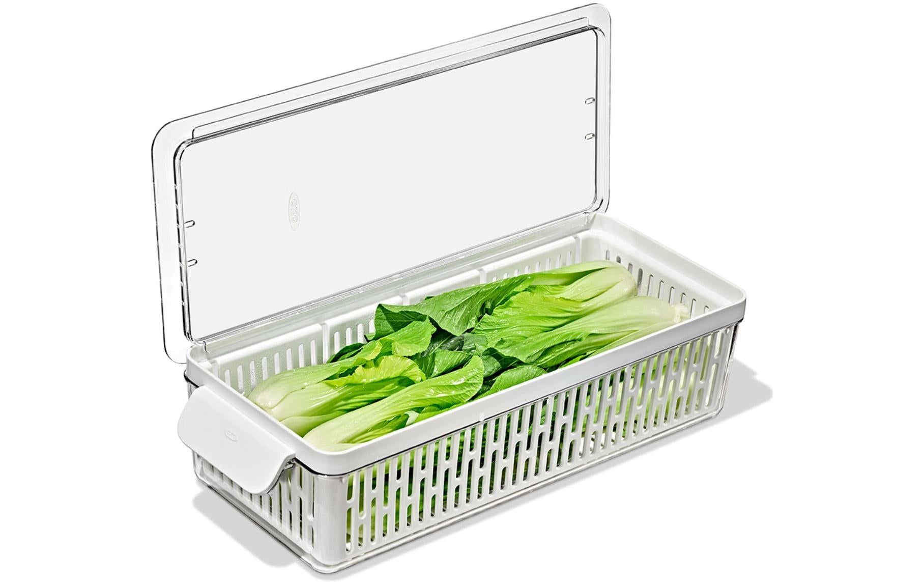 OXO Vorratsdose 3,4 l, 15,1 × 37,6 × 9,1 cm, Kunststoff, Transparent