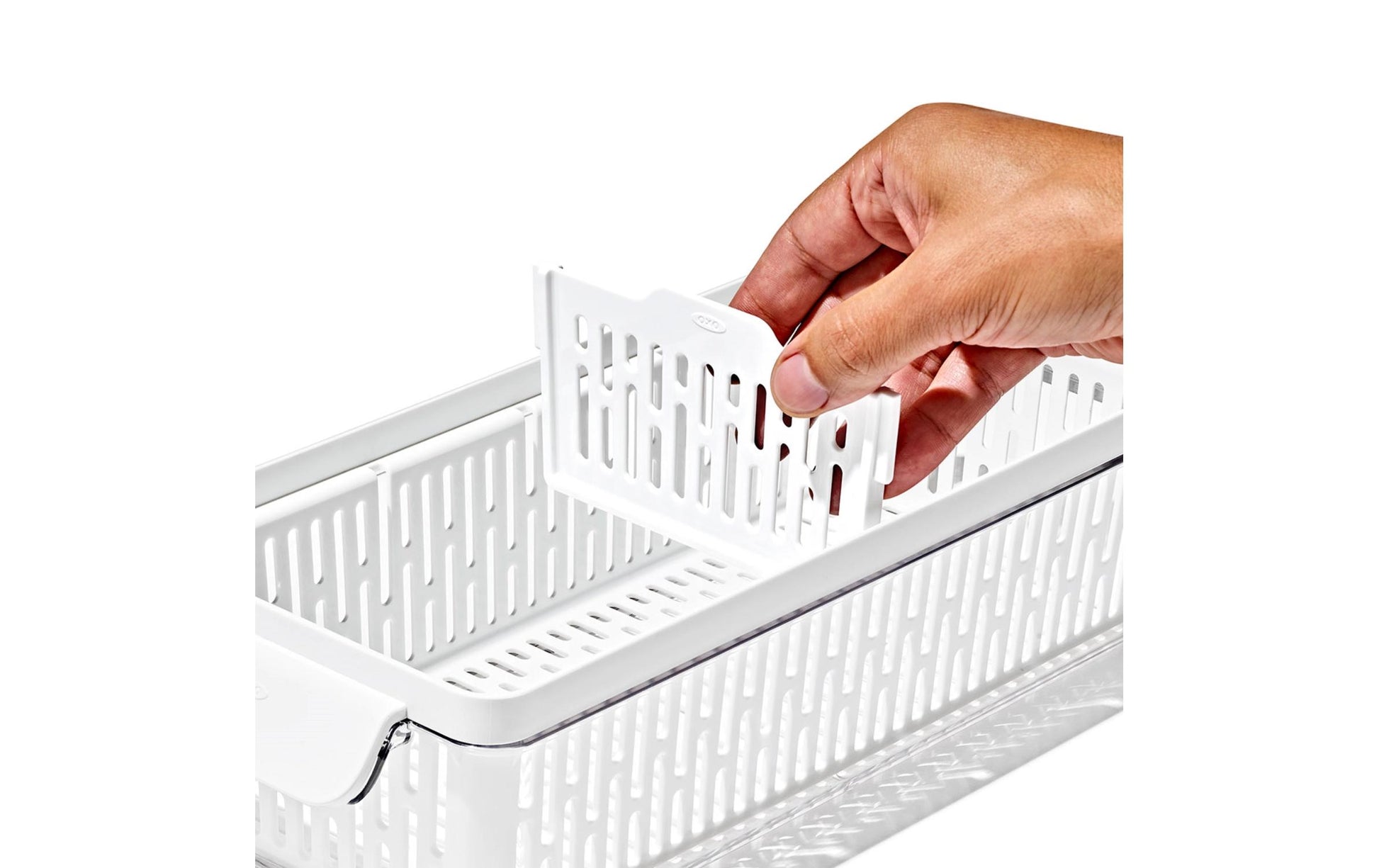 OXO Vorratsdose 3,4 l, 15,1 × 37,6 × 9,1 cm, Kunststoff, Transparent
