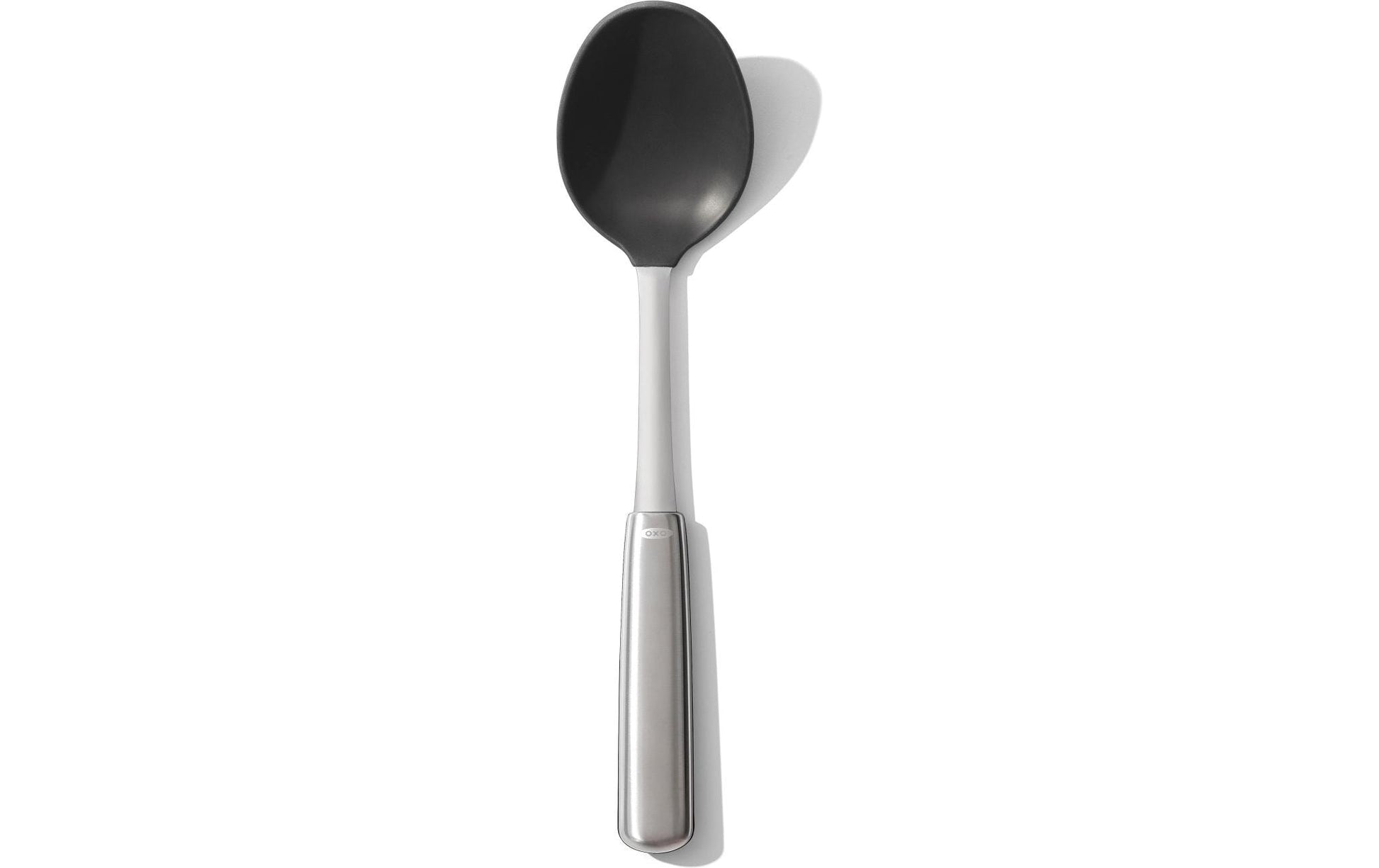 OXO Schöpflöffel, 7,2 × 6,2 × 37,3 cm, Edelstahl, schwarz/silber