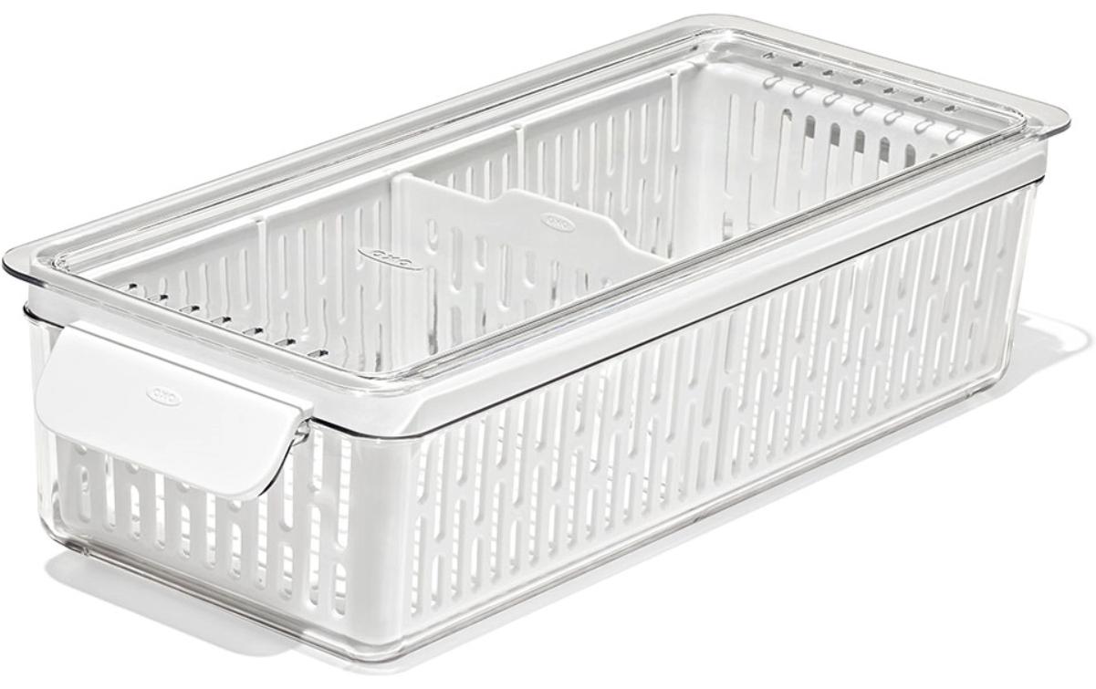 OXO Vorratsdose 3,4 l, 15,1 × 37,6 × 9,1 cm, Kunststoff, Transparent