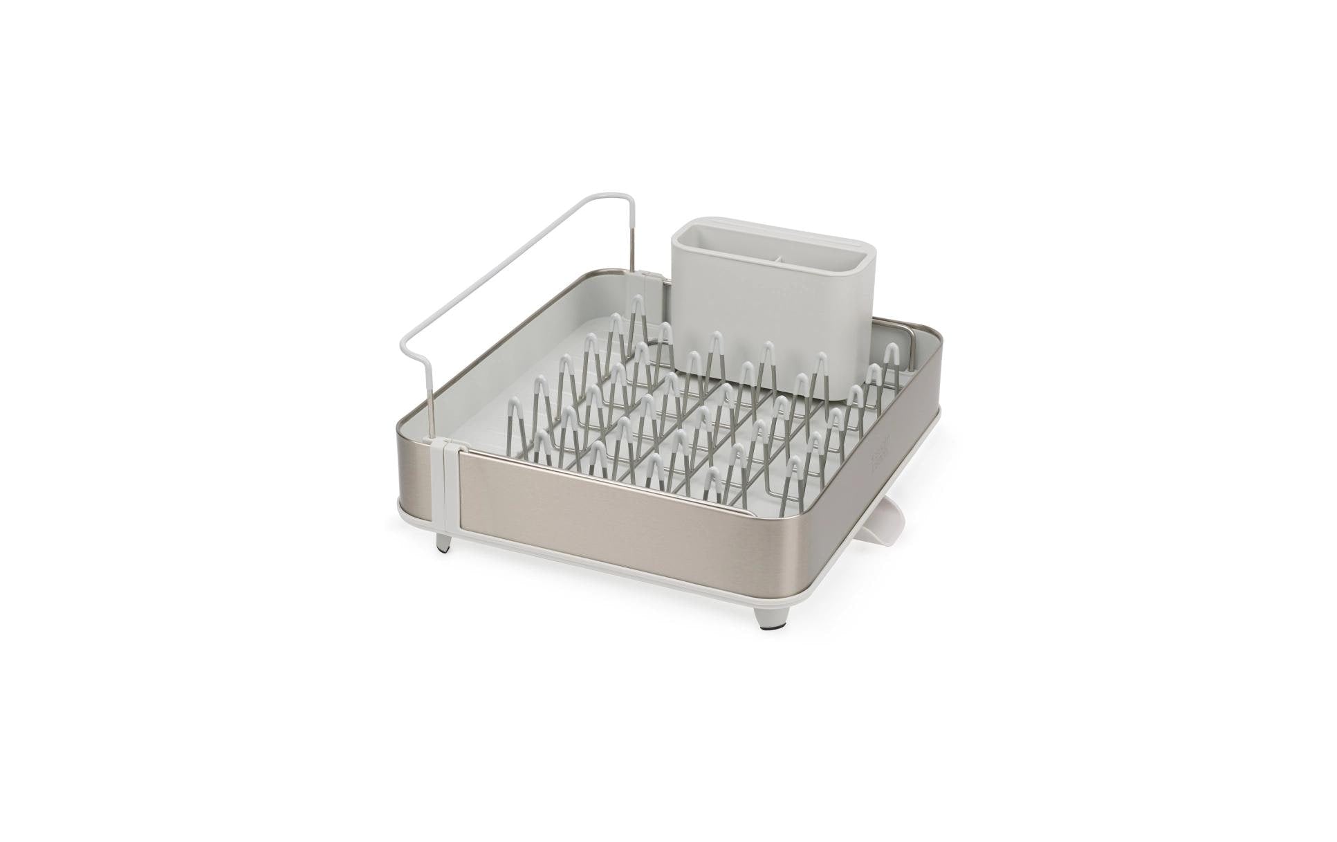 Joseph Joseph Extend – Abtropfgestell, 36,4 × 36,4 × 16,1 cm, Edelstahl, Silber