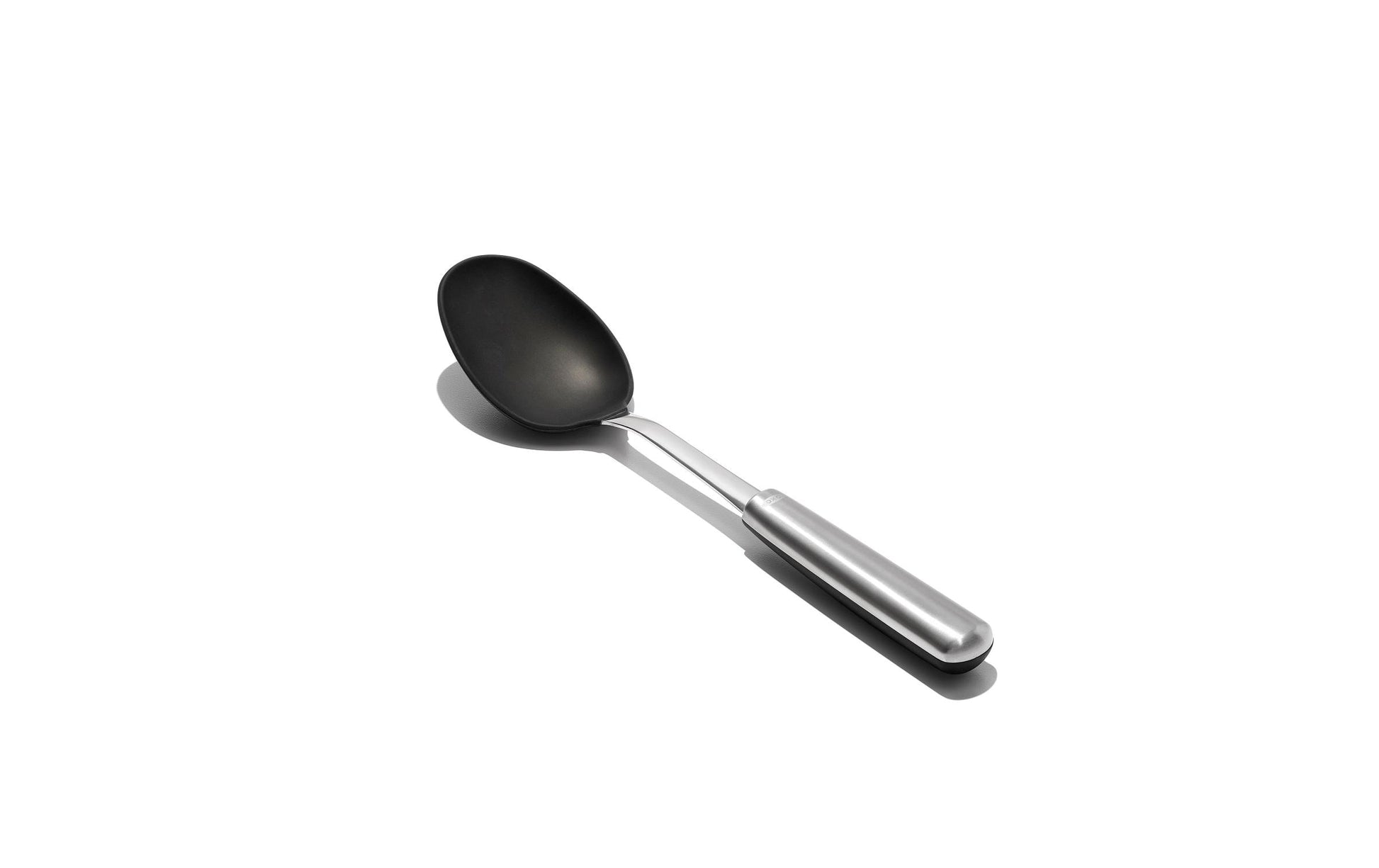OXO Schöpflöffel, 7,2 × 6,2 × 37,3 cm, Edelstahl, schwarz/silber