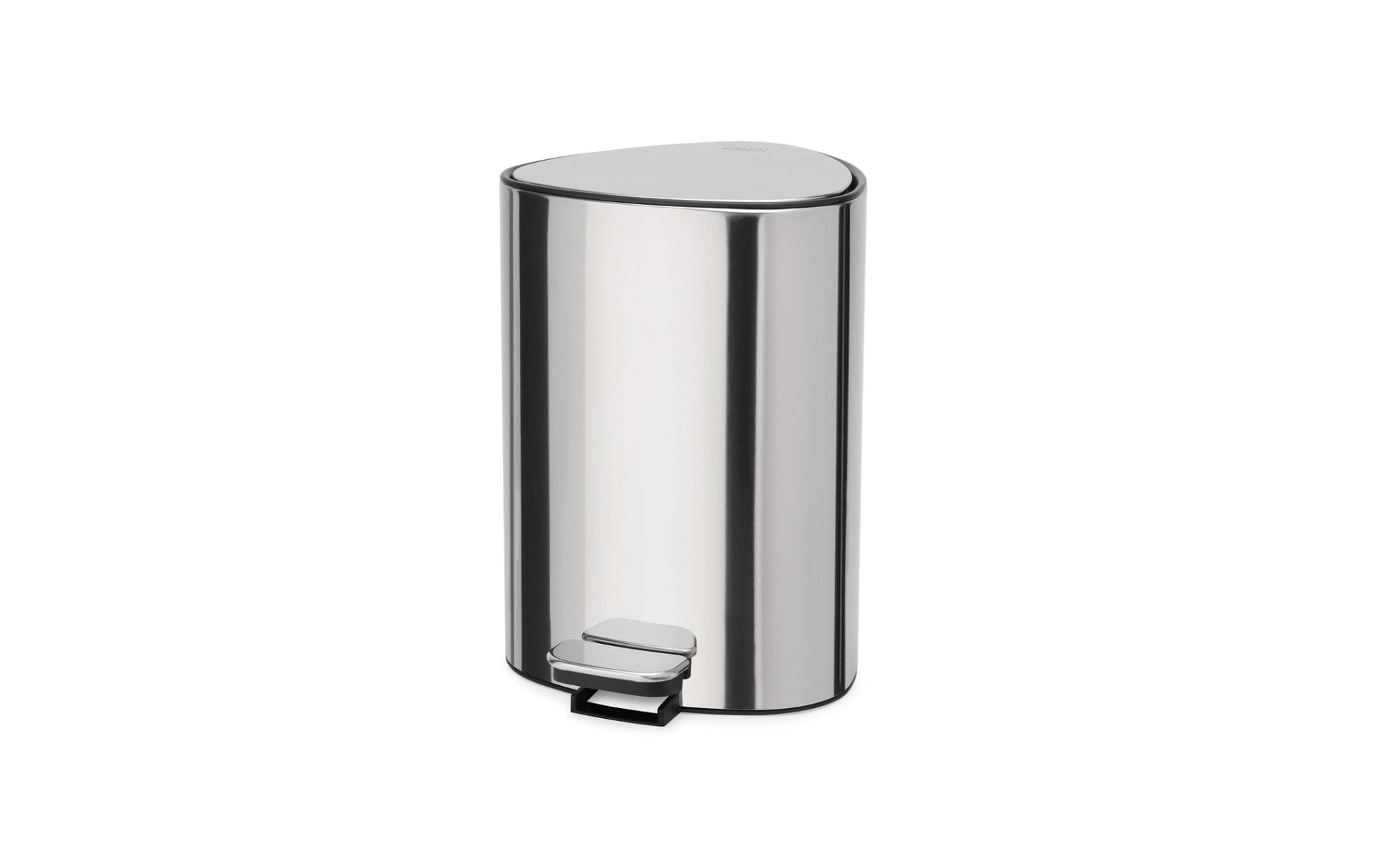 Joseph Joseph Kosmetikeimer EasyStore – 5 l – Edelstahl, rund – Soft-Close, mit Innenkübel