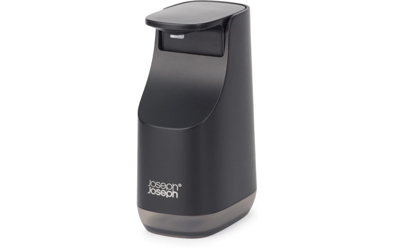 Joseph Joseph Slim Kompakter Seifenspender – Keramik, Schwarz, 350 ml