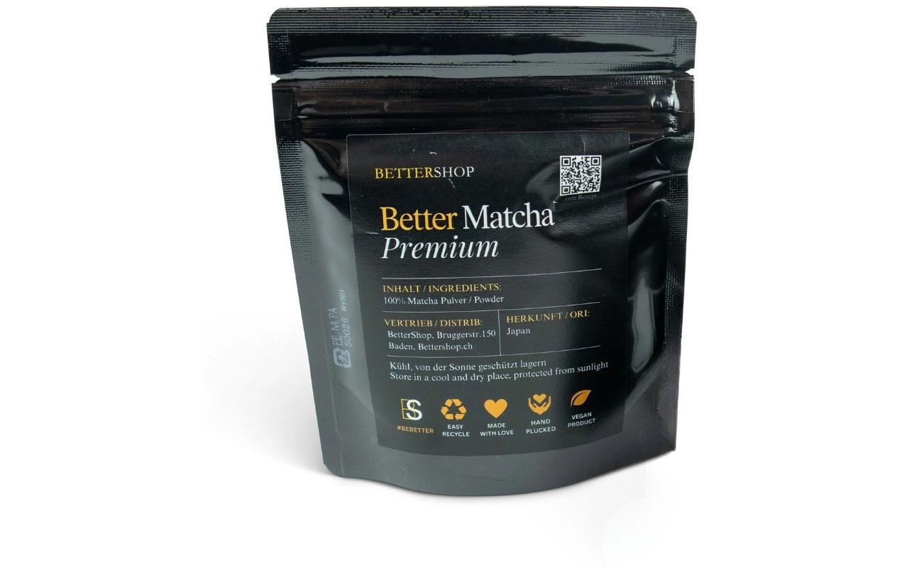 Bettermatcha Matcha Pulver – 50 g – Bio