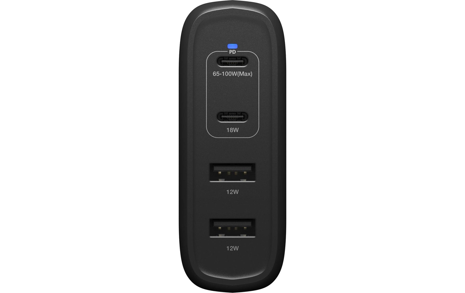 OtterBox Netzteil (EU) – 100 W, 2× USB-C + 2× USB-A, GaN