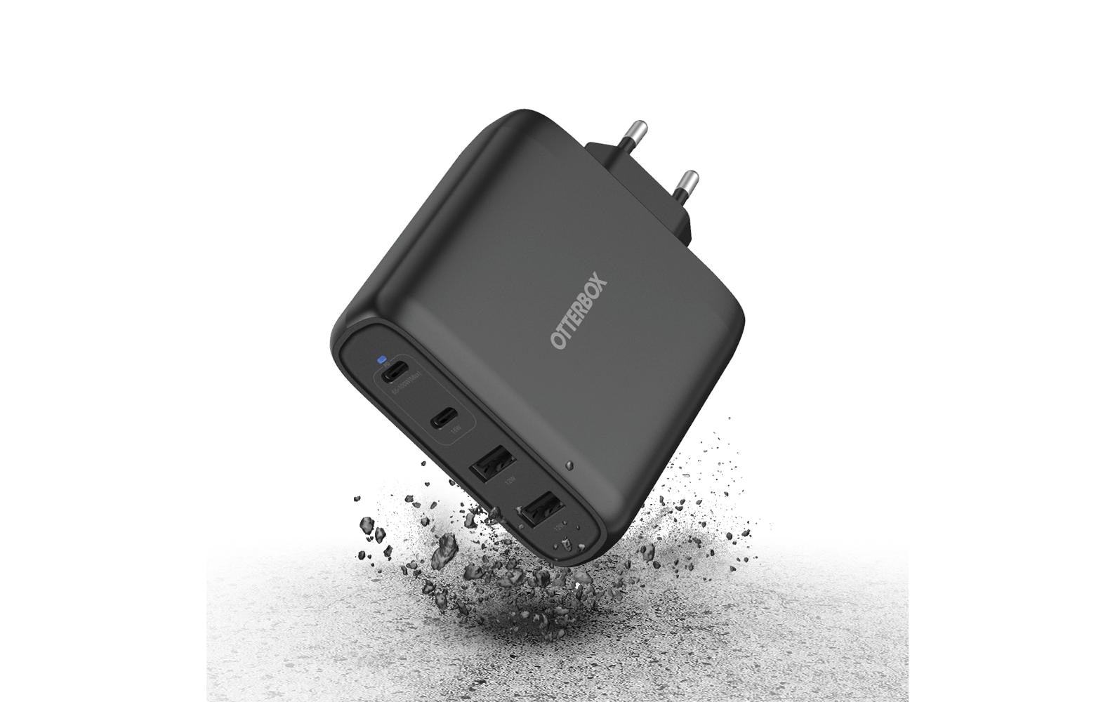 OtterBox Netzteil (EU) – 100 W, 2× USB-C + 2× USB-A, GaN