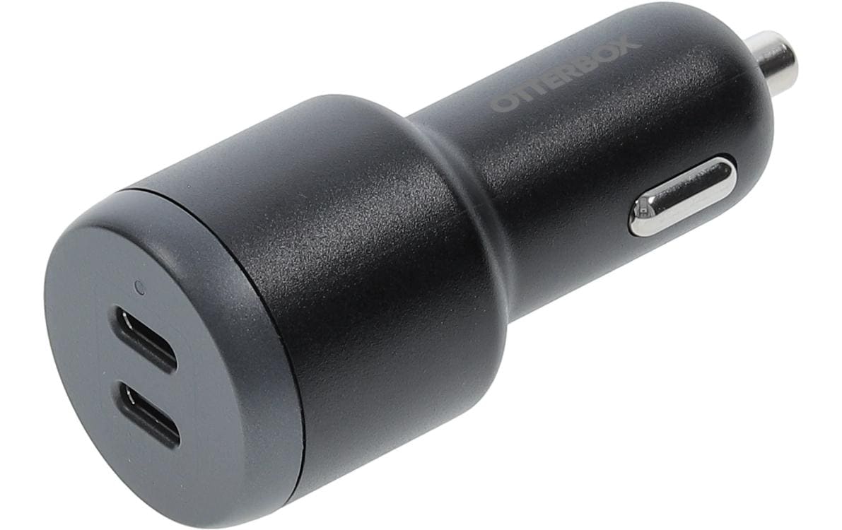 OtterBox Auto-Ladegerät 65 W – USB-C×2 – Schwarz