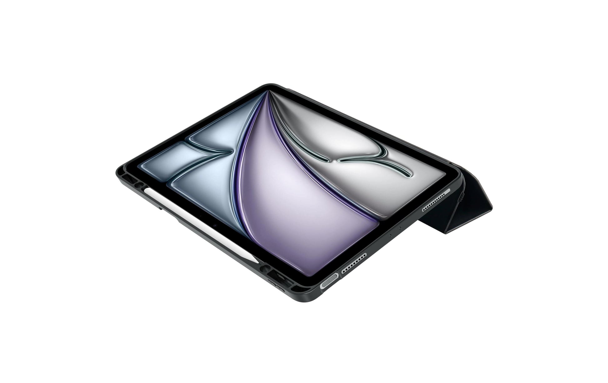 OtterBox React Folio Tablet-Hülle für iPad Air 13" (M2) – Schwarz