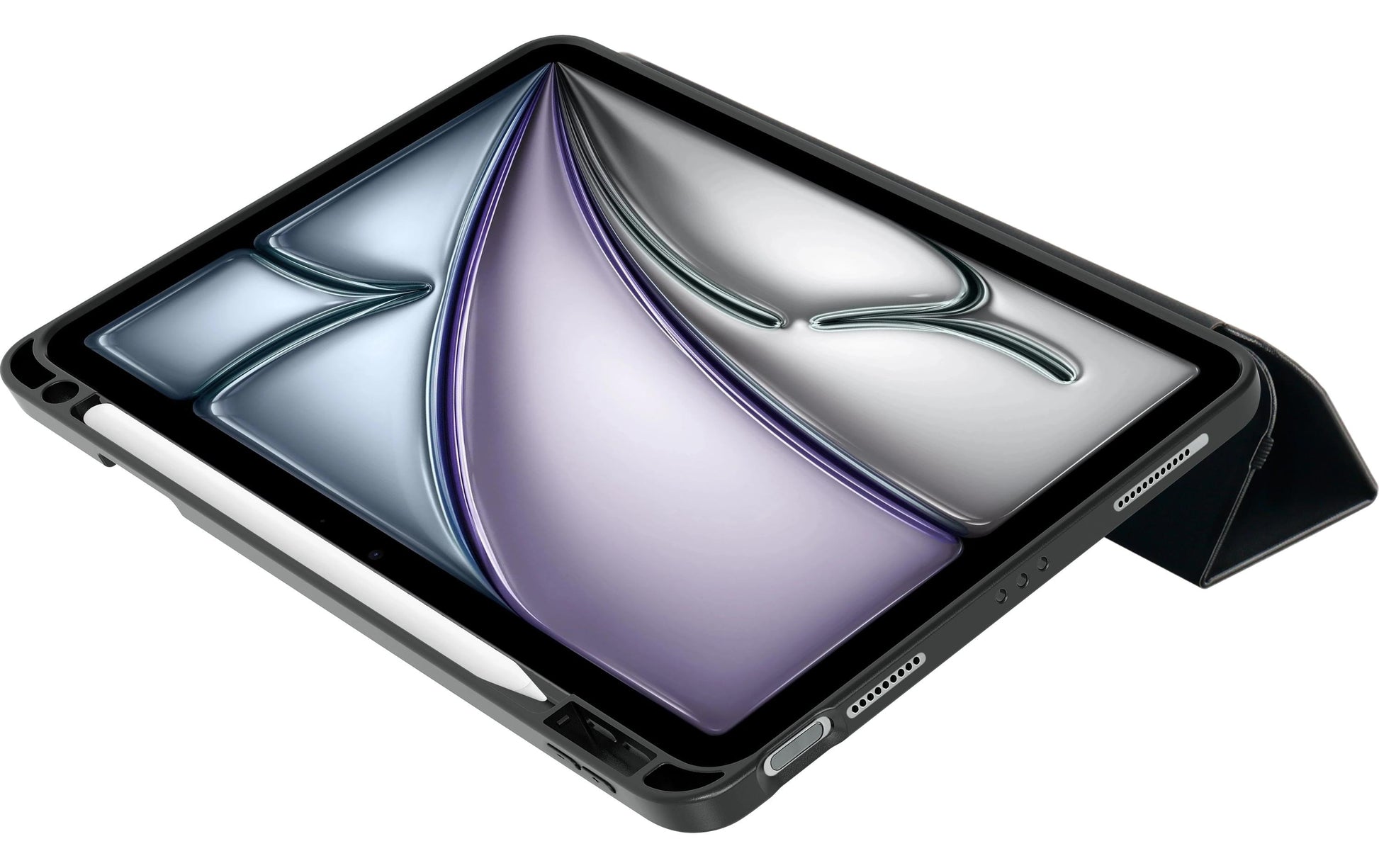 OtterBox React Folio Tablet-Hülle für Apple iPad Air 11" (M2/5/4) – Grün/Schwarz