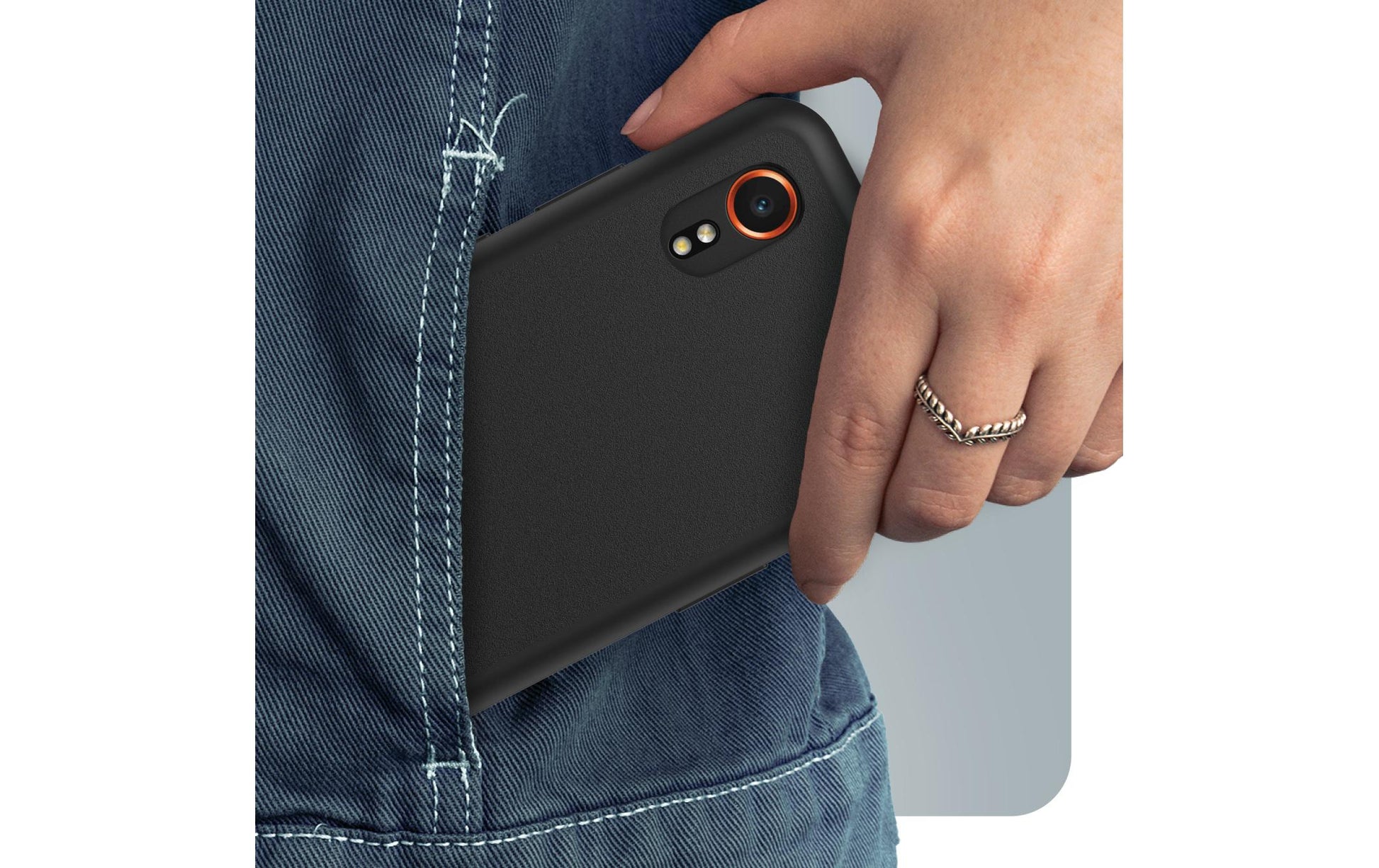 OtterBox Backcover React – für Samsung Galaxy Xcover 7 – transparent