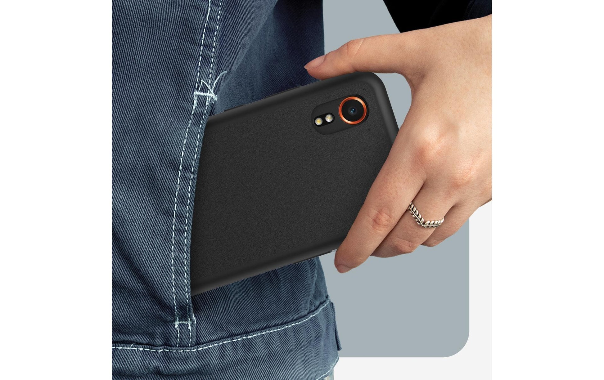OtterBox Backcover React – für Samsung Galaxy Xcover 7 – transparent