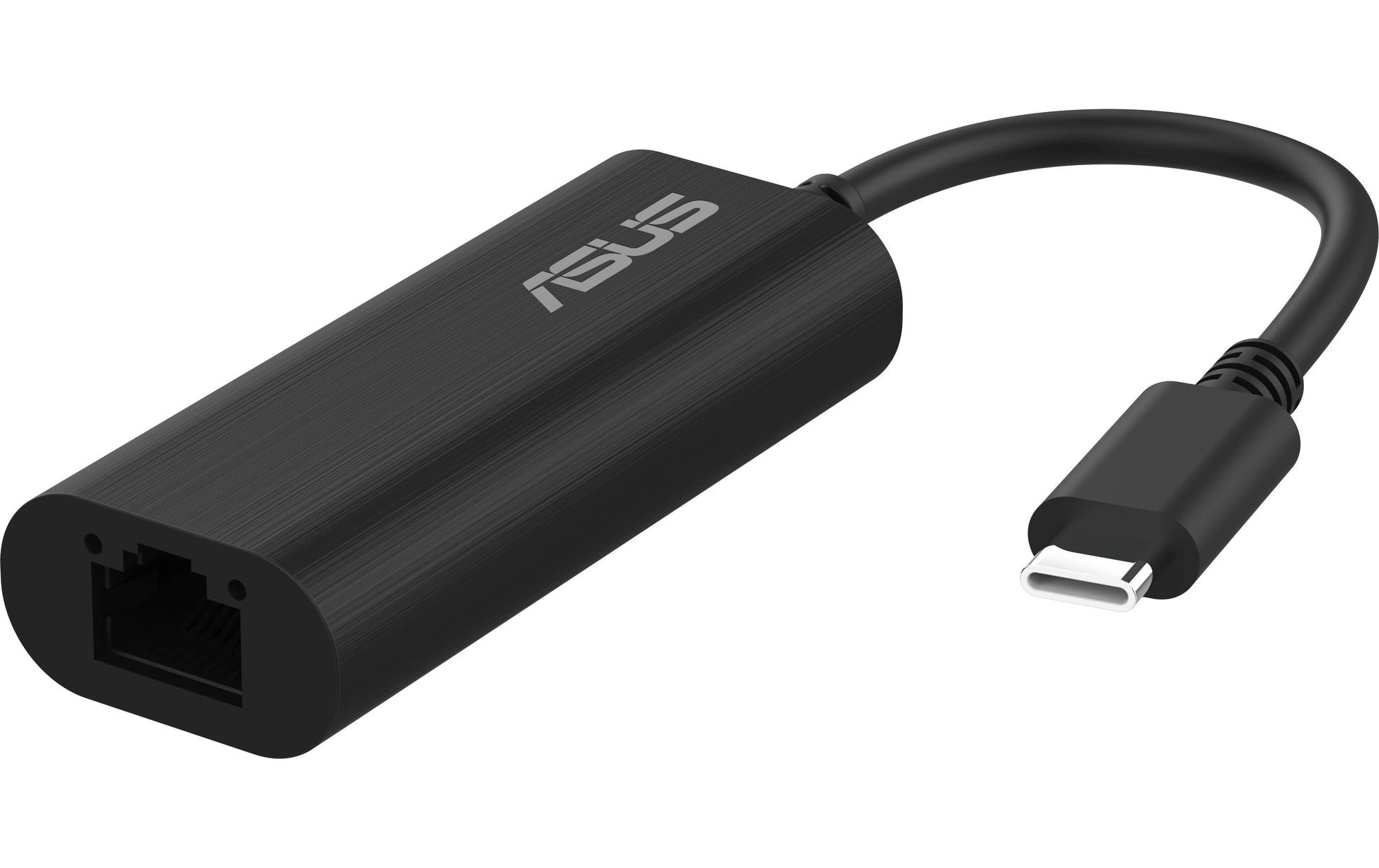 ASUS USB-C2500 V2 Netzwerkadapter USB-C zu RJ-45 – 2,5 Gbit/s, USB 3.2 Gen 1 (5 Gbit/s), 15 cm, Schwarz