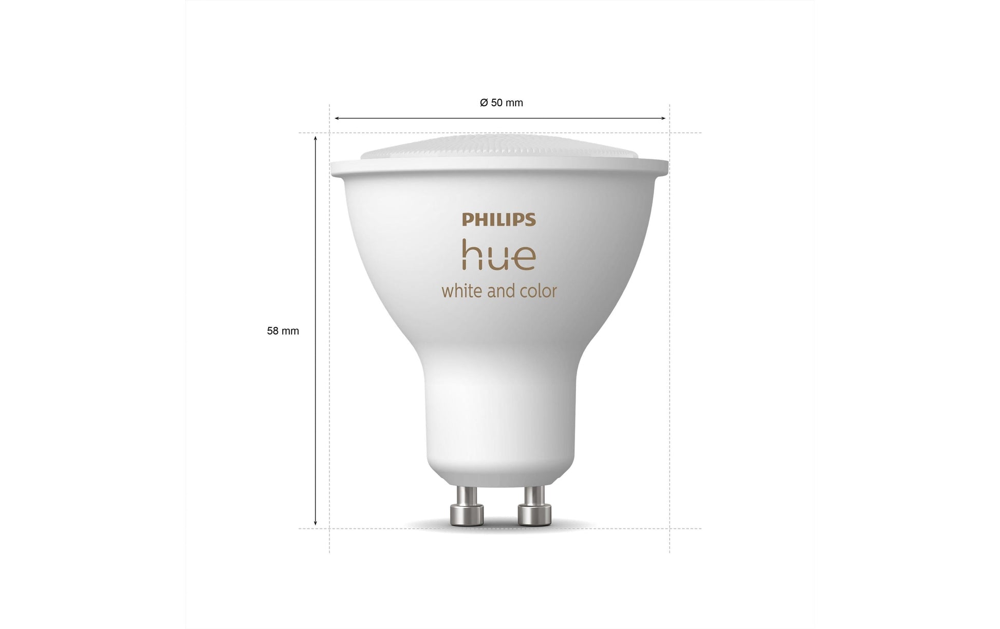 Philips Hue White & Colour Ambiance Starterset GU10 3er – 400 lm, inkl. Bridge, für Bluetooth & Apple HomeKit