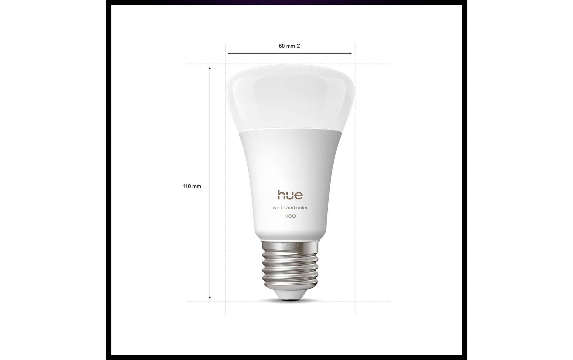Philips Hue White & Colour Ambiance Starterset E27 3er – 8,1 W, inkl. Bridge & Dimmer, für Bluetooth