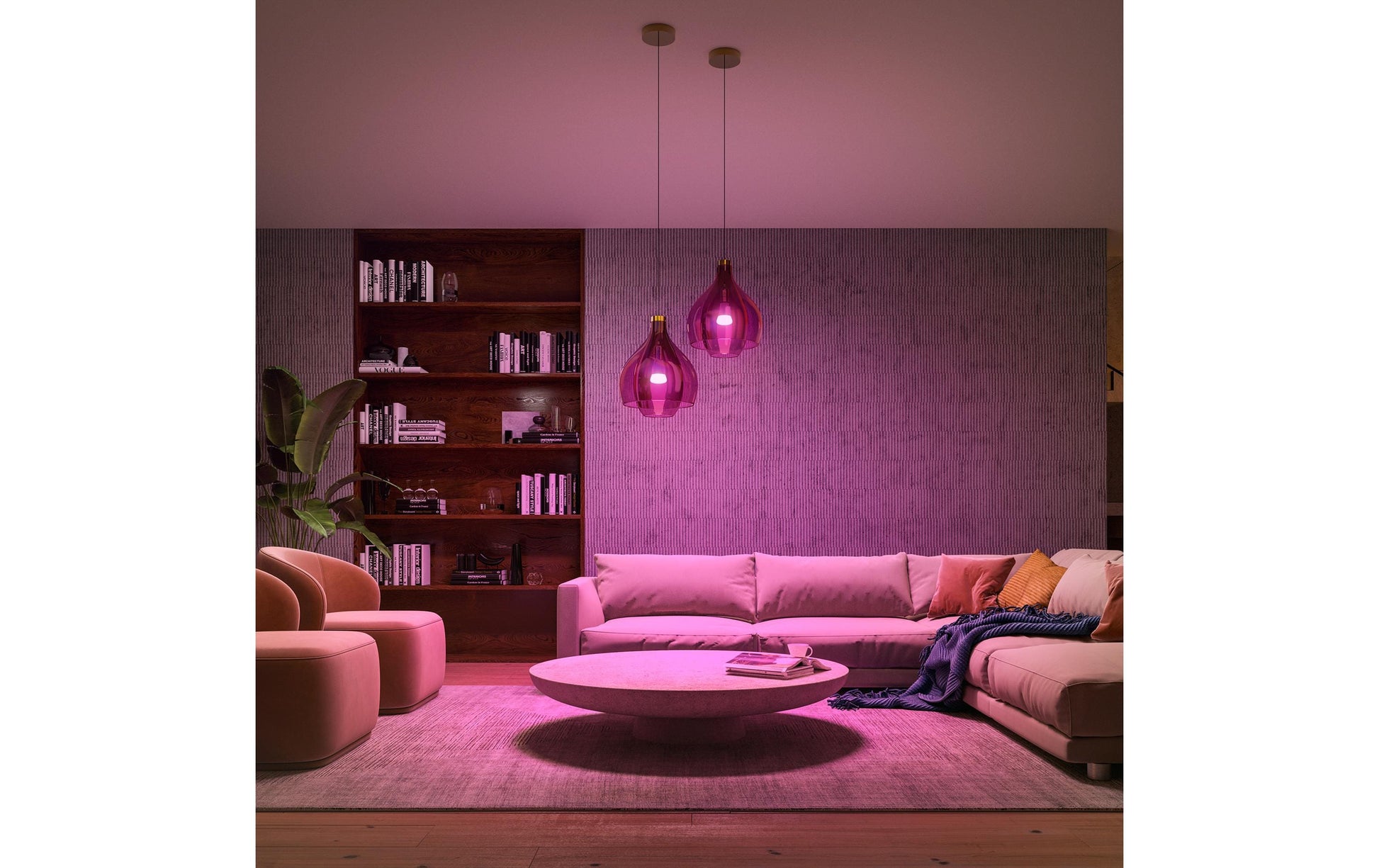 Philips Hue White & Colour Ambiance Starterset E27 3er – 8,1 W, inkl. Bridge & Dimmer, für Bluetooth