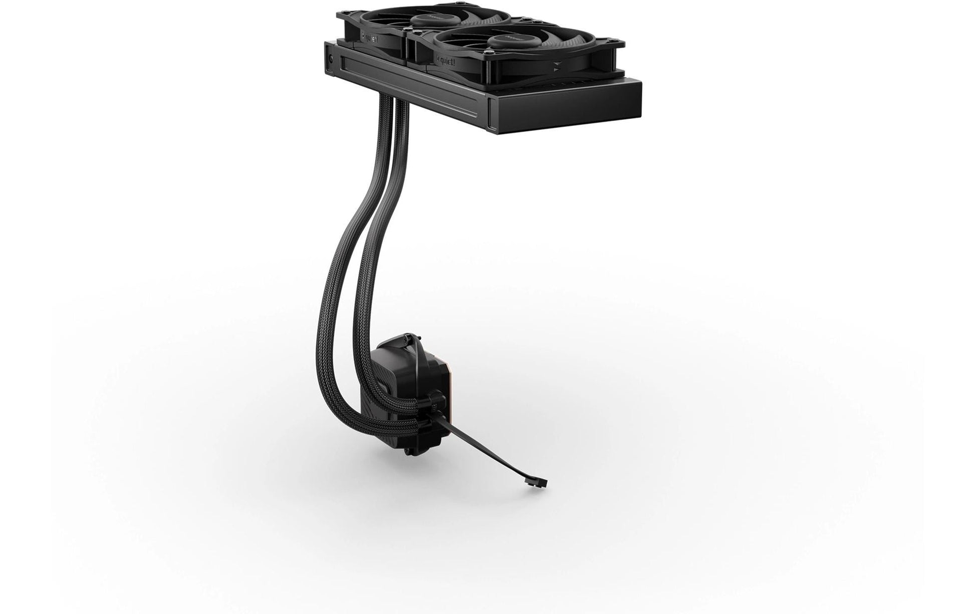 be quiet! be quiet PURE LOOP 3 – AIO CPU-Kühler 240 mm, 2×120 mm PWM, 2100 U/min, 101,2 m³/h, Schwarz, für Intel LGA1851