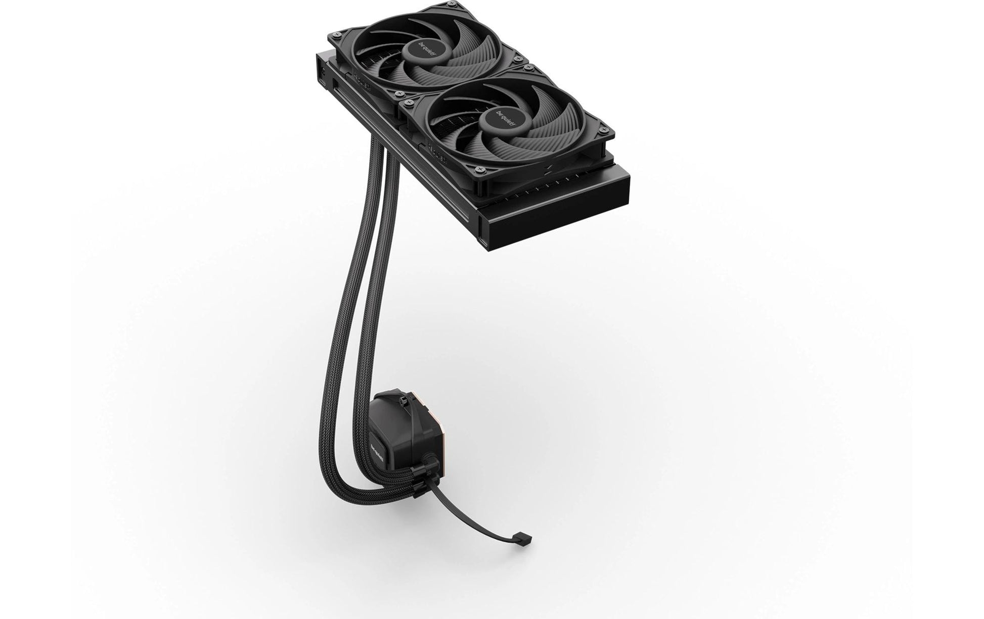 be quiet! be quiet PURE LOOP 3 – AIO CPU-Kühler 240 mm, 2×120 mm PWM, 2100 U/min, 101,2 m³/h, Schwarz, für Intel LGA1851