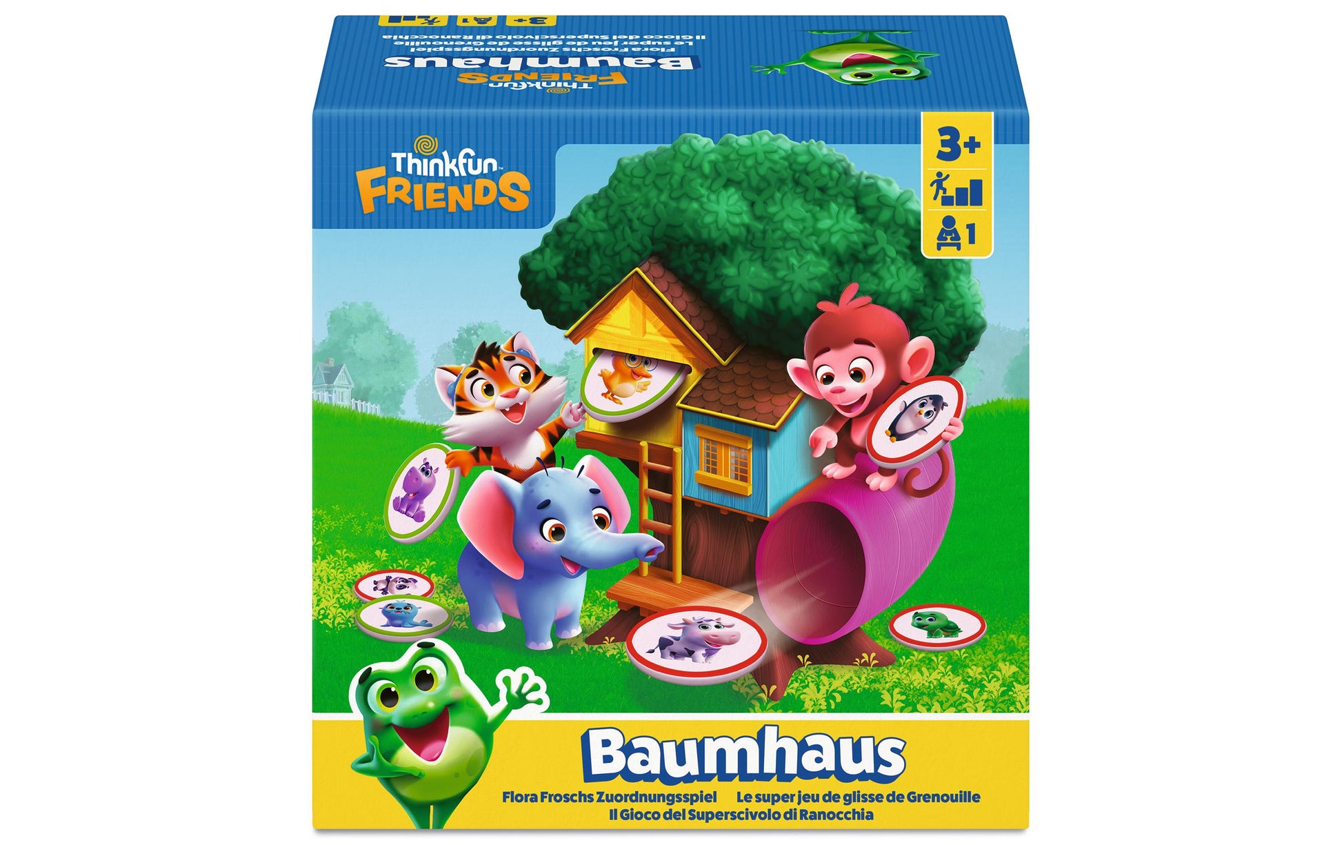 ThinkFun Friends Baumhaus – Logikspiel, 1 Spieler, ab 3 Jahren