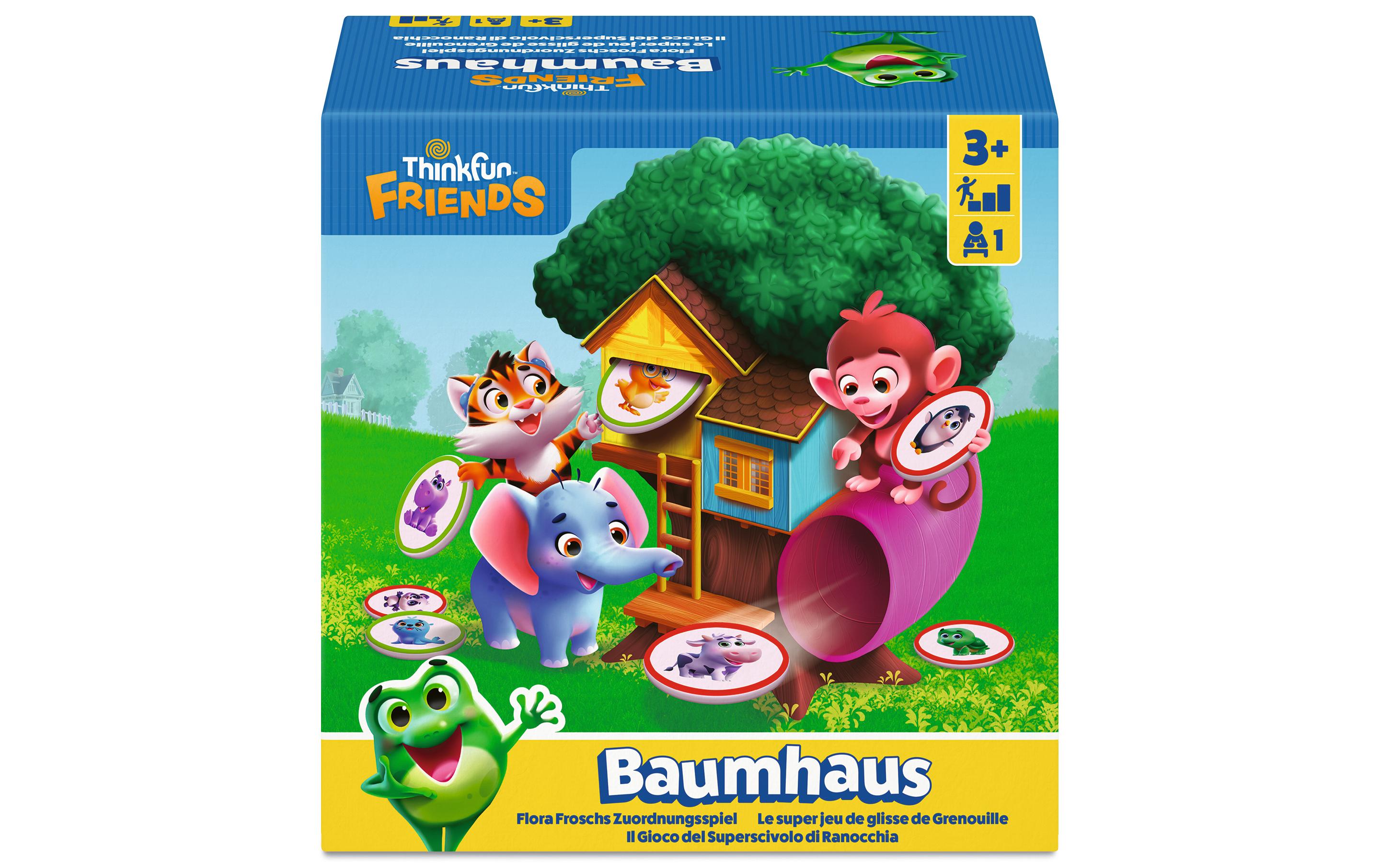 ThinkFun Friends Baumhaus – Logikspiel, 1 Spieler, ab 3 Jahren