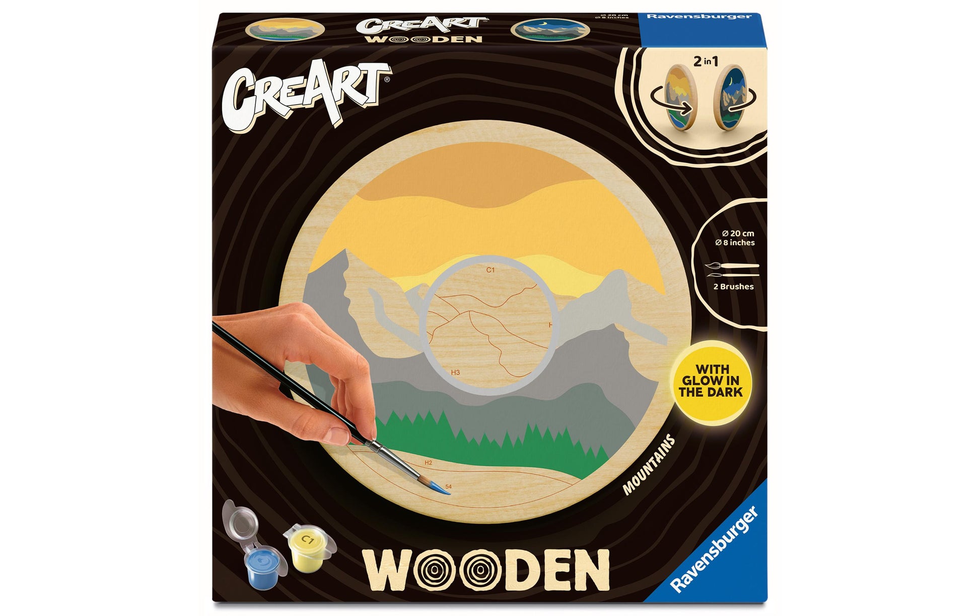 Ravensburger Holz: Berge, Holz, ab 12 Jahren