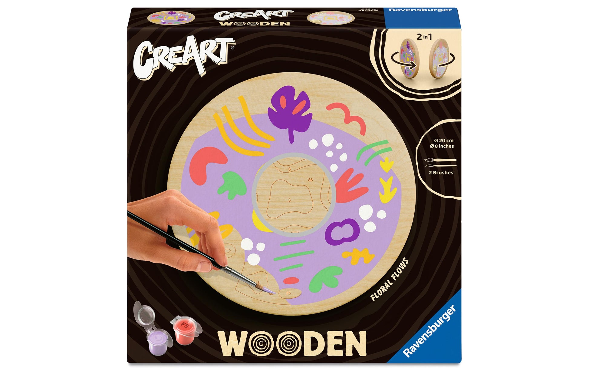 Ravensburger Bastelset Floral Flows – ab 12 Jahren