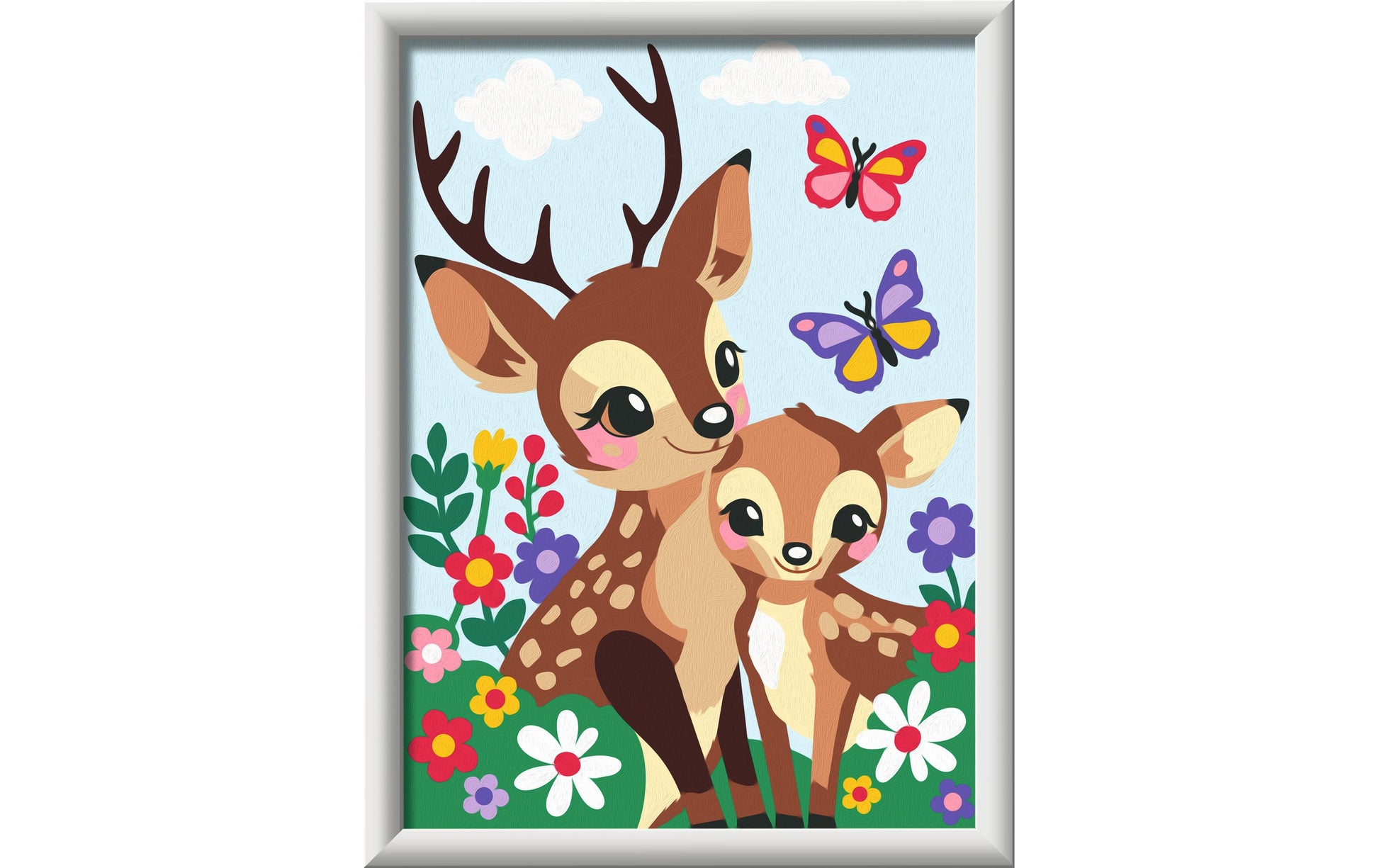 Ravensburger CreArt – Malen-nach-Zahlen-Set – Darling Deer – 1-teilig – ab 9 Jahren