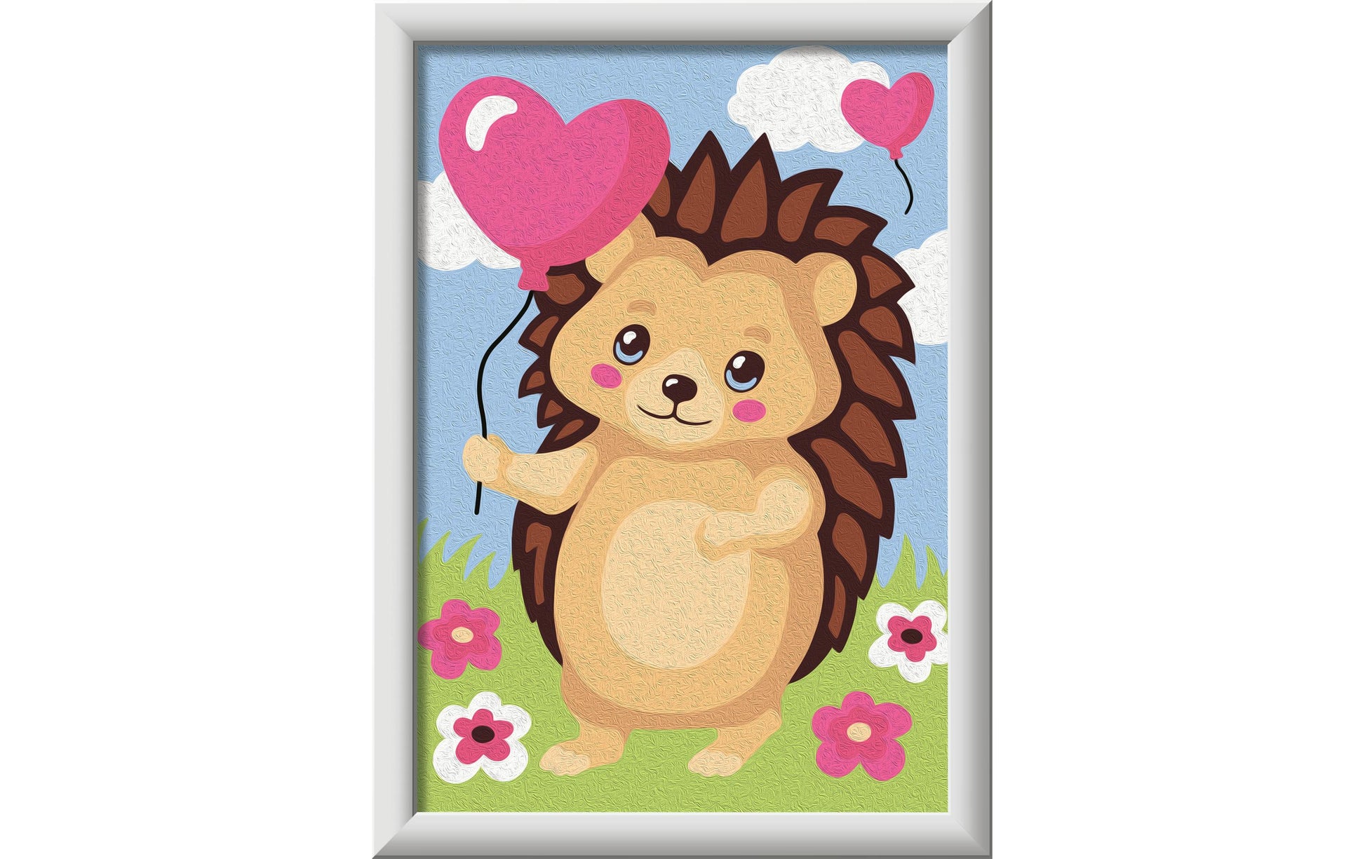 Ravensburger CreArt – Malen-nach-Zahlen-Set – Happy Hedgehog – ab 7 Jahren