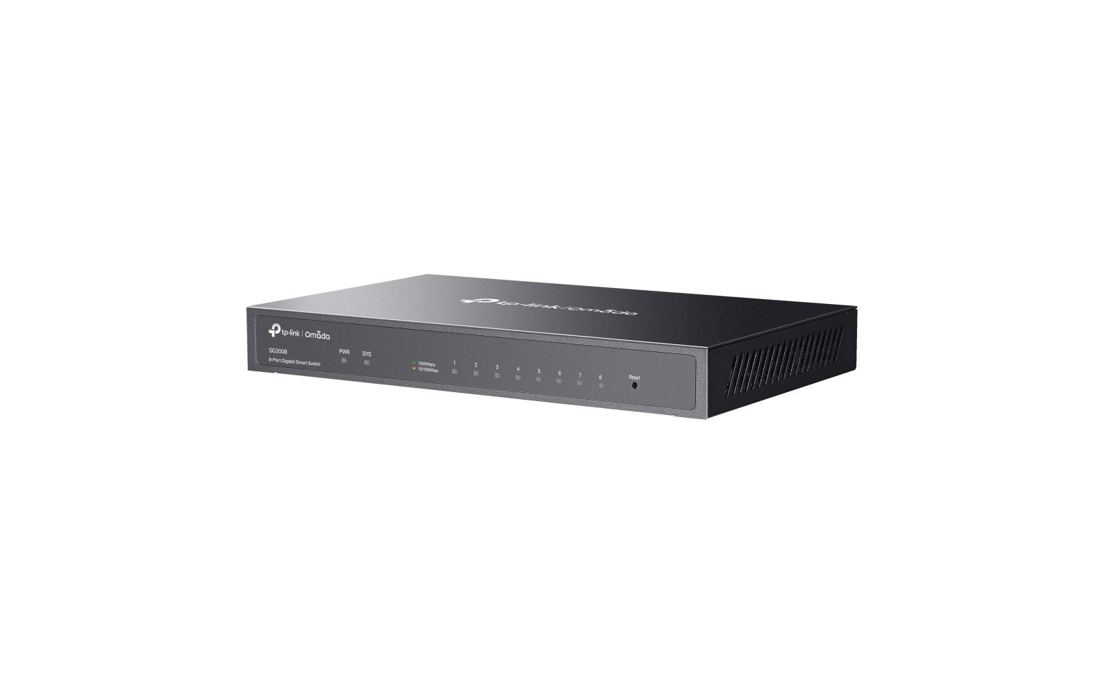 TP-Link Omada SG2008 – Managed L2/L2+ Switch – 8× 1G