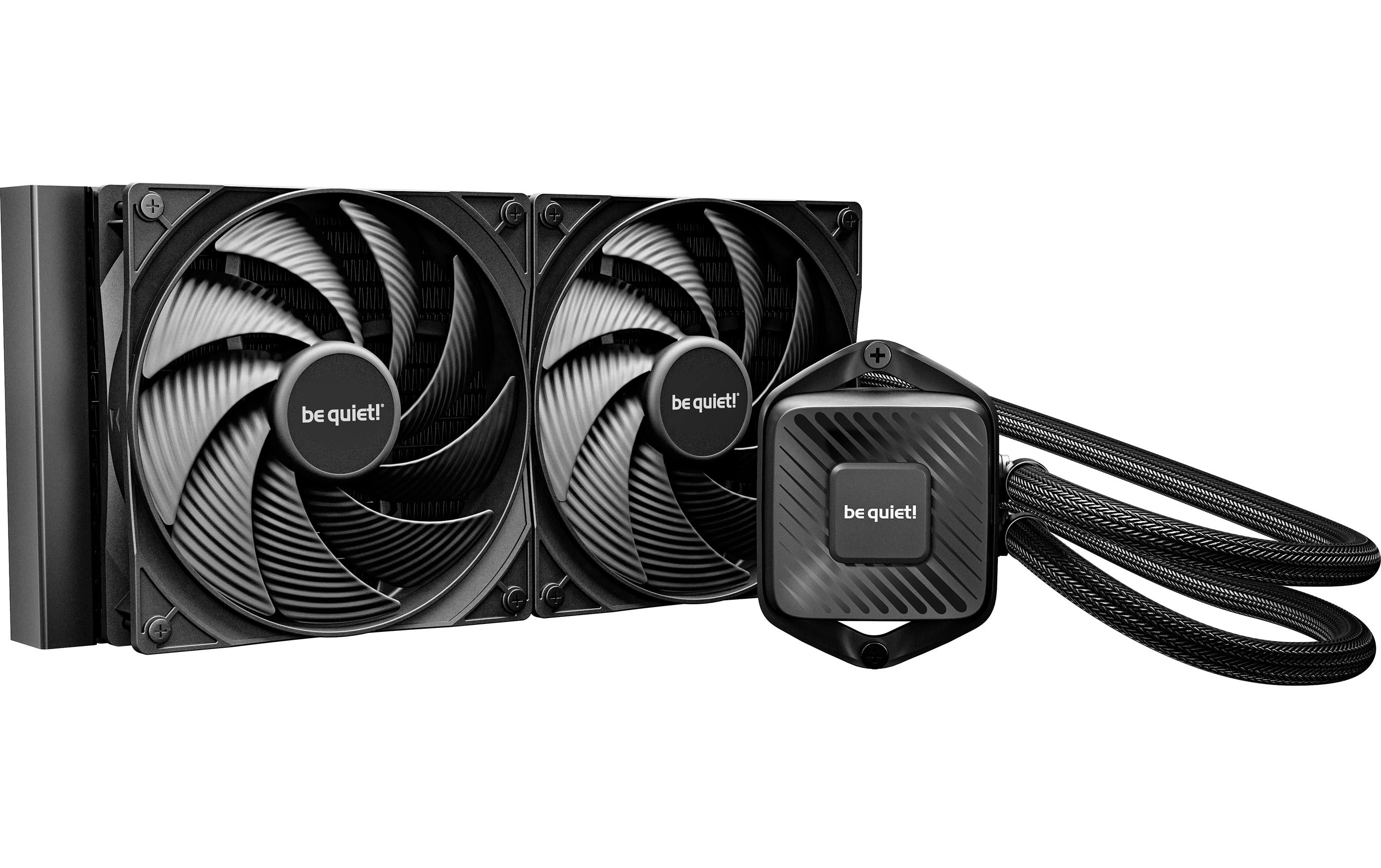 be quiet! be quiet PURE LOOP 3 280MM – AIO-Flüssigkeitskühler – 2×140 mm Lüfter, für LGA 1150, LGA 1151, LGA 1155 und andere