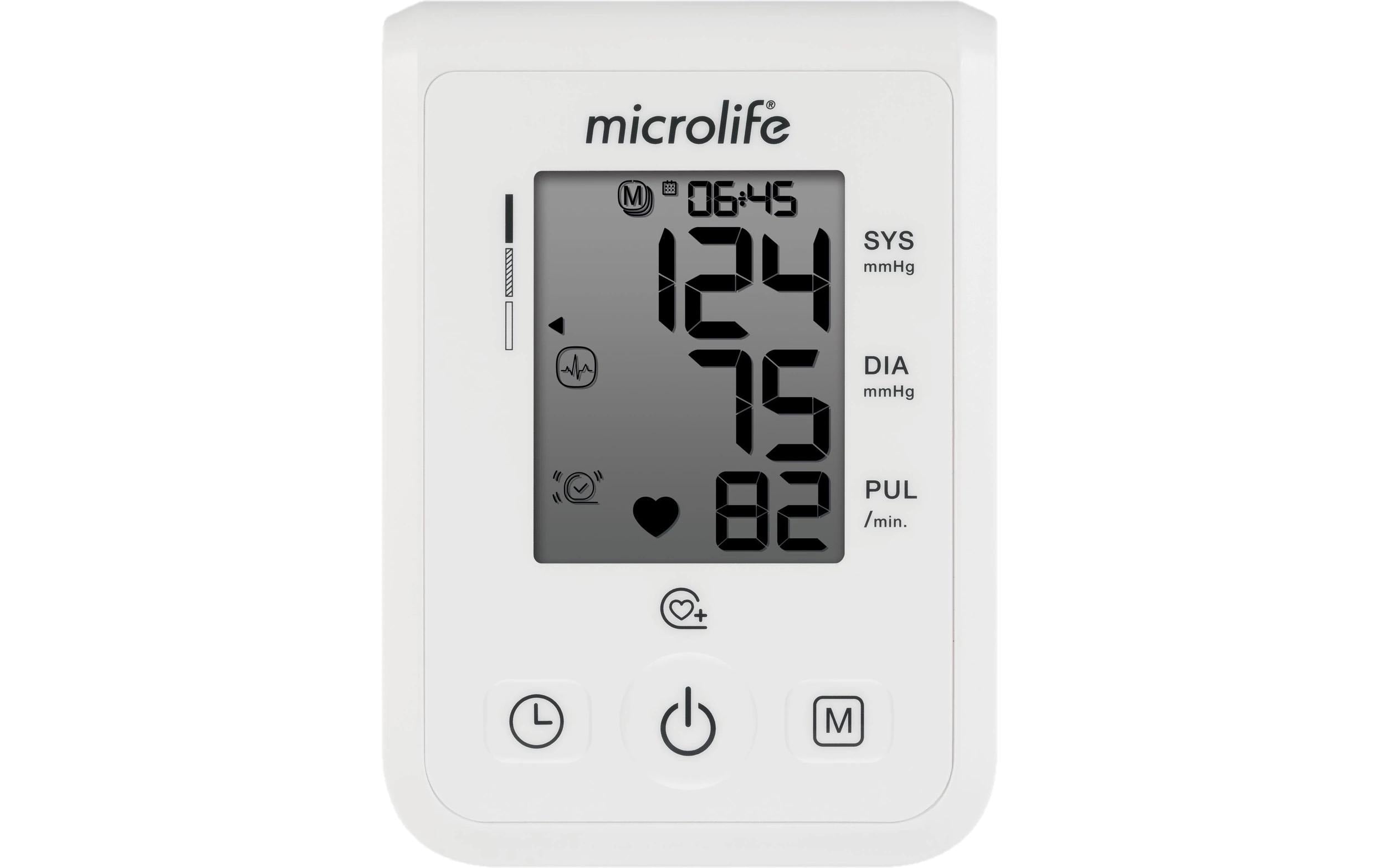 Microlife Blutdruckmessgerät B1 Standard – Oberarm – Arrhythmie-Erkennung, Manschette 22–42 cm – USB-C