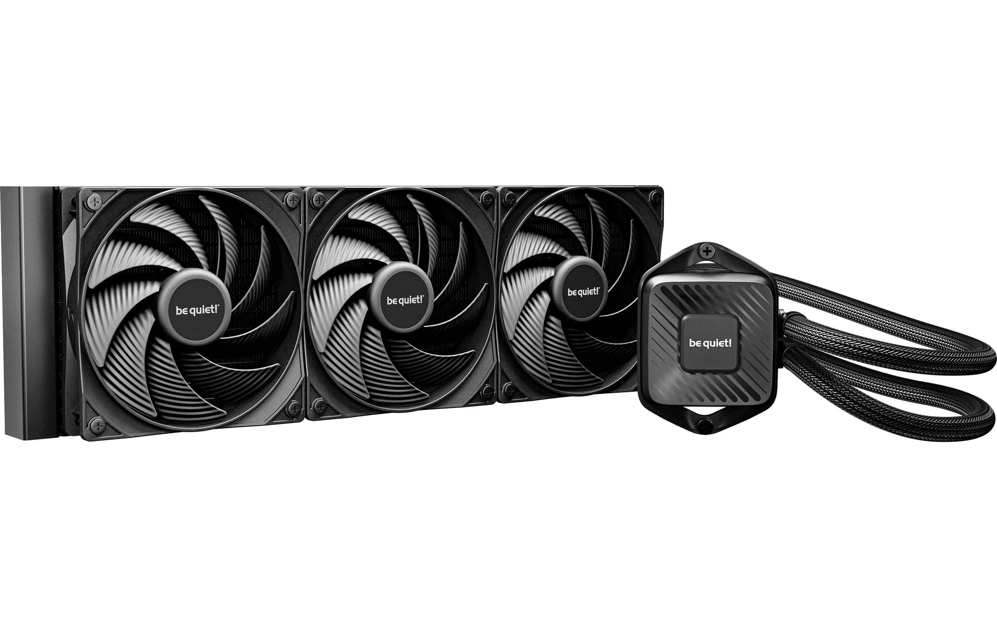 be quiet! be quiet PURE LOOP 3 – All-in-One Flüssigkeitskühler – 360 mm, 3×120 mm Lüfter, 101,2 m³/h, Schwarz