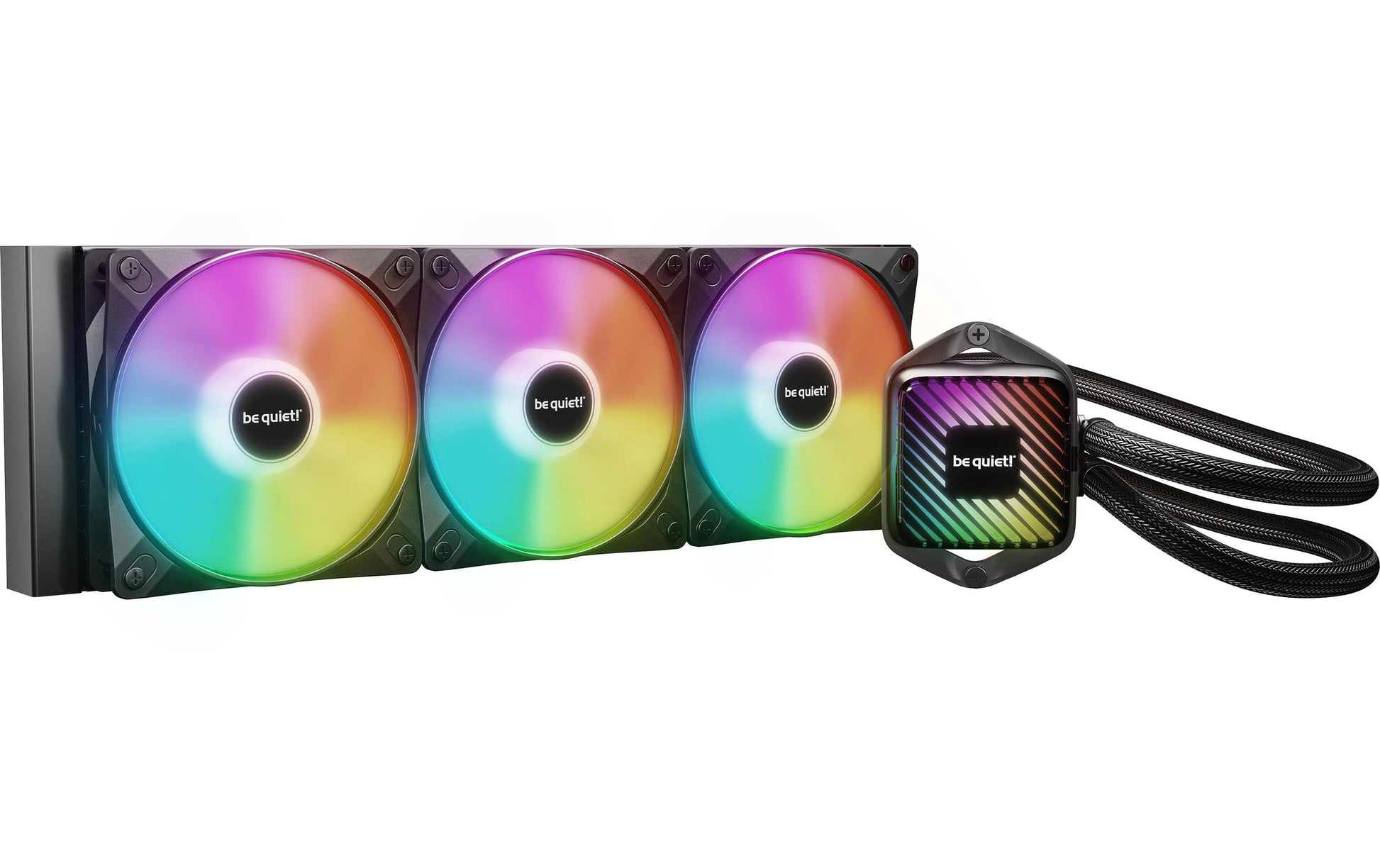 be quiet! be quiet PURE LOOP 3 LX – AIO-Kühler – 360 mm, 3×120 mm, 105,1 m³/h, Schwarz, für LGA 1700, AM5, AM4 und andere