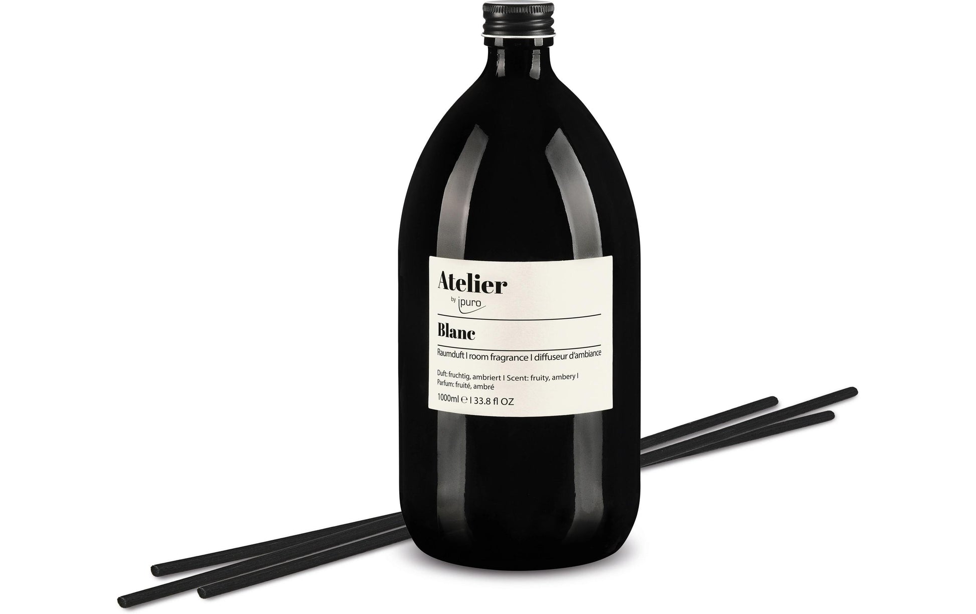 ipuro Nachfüllung für Duftstäbchen, Atelier Blanc, 1'000 ml
