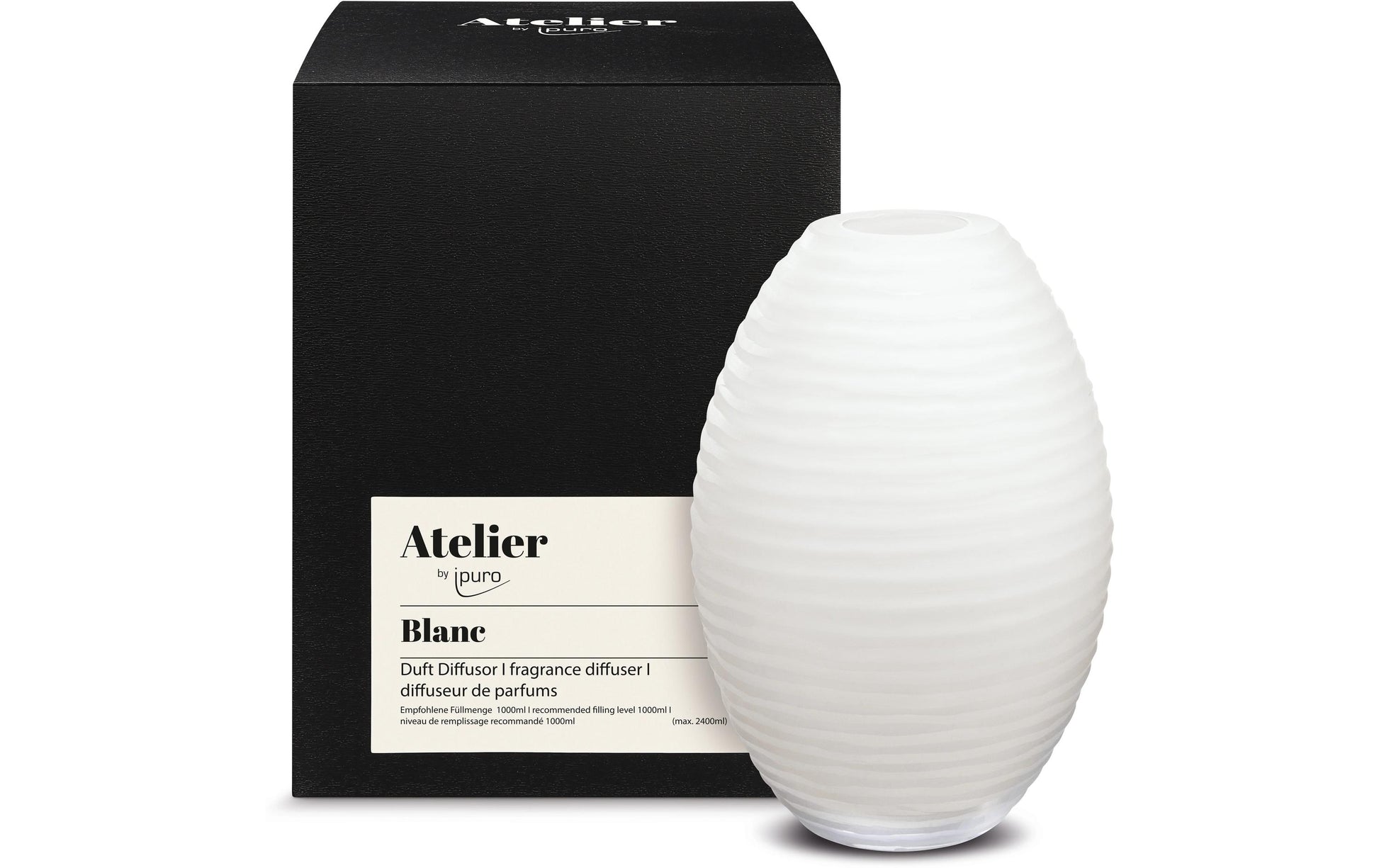 ipuro Atelier Blanc – Duftstäbchen, 2'400 ml