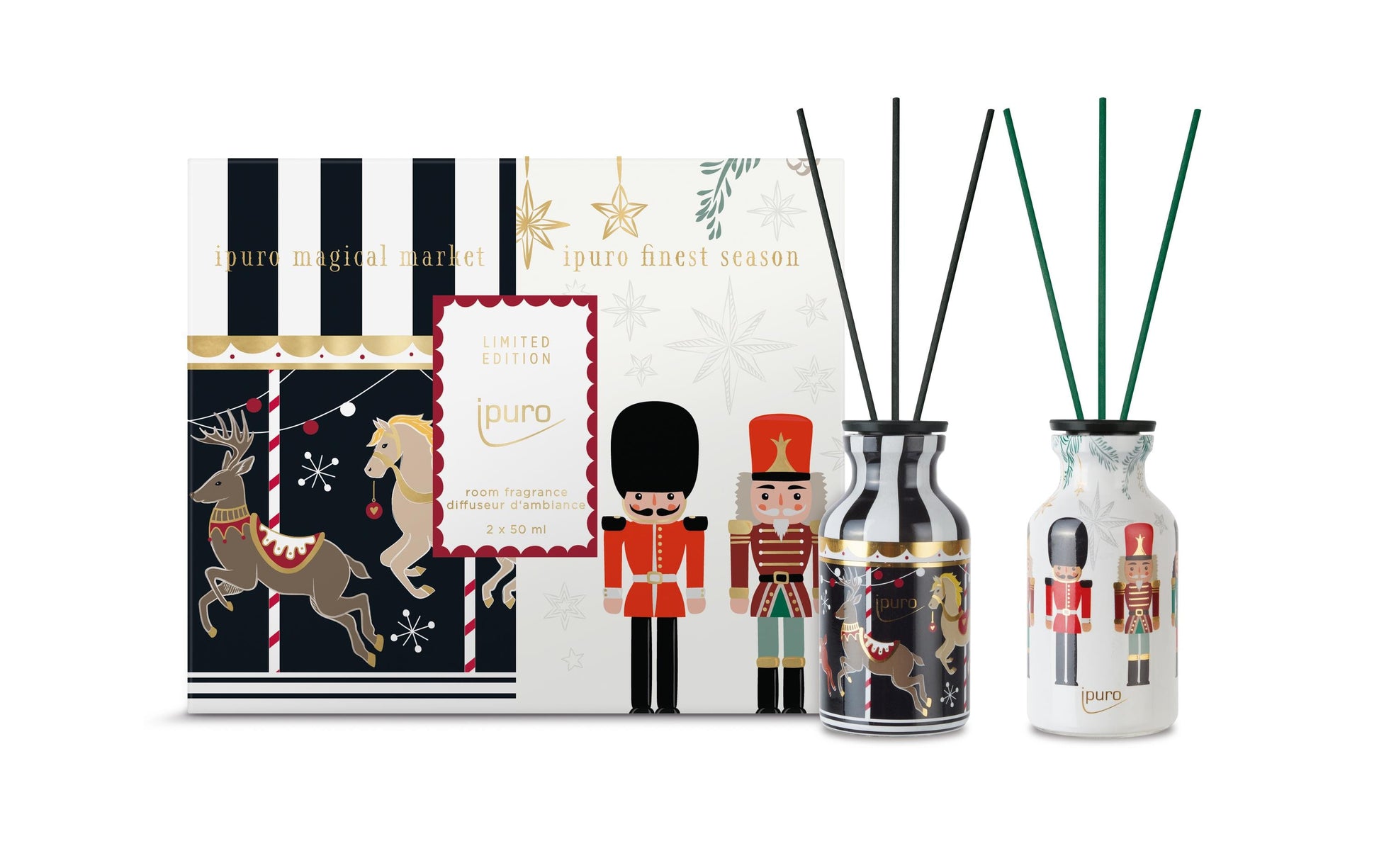 ipuro magical & finest – Geschenkset, 2 × 50 ml (Magical Market, Finest Season)