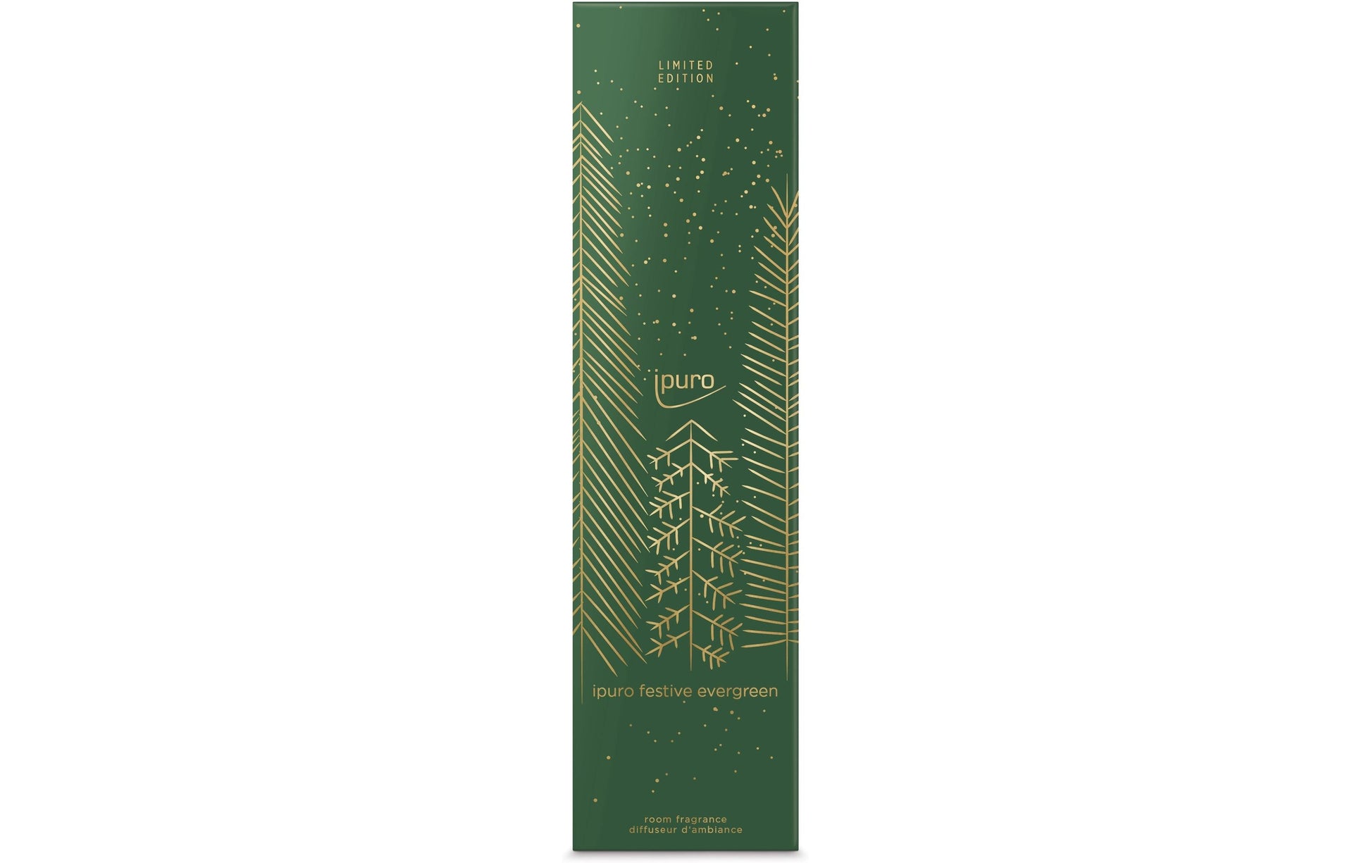 ipuro Duftstäbchen Festive Evergreen Kiefer, Braun – 240 ml