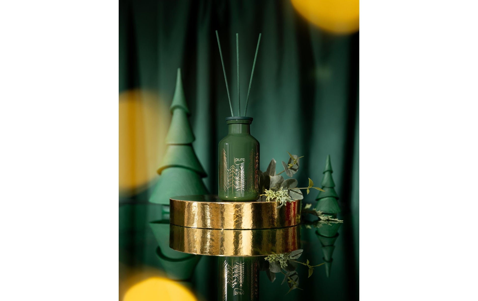 ipuro Duftstäbchen Festive Evergreen Kiefer, Braun – 240 ml