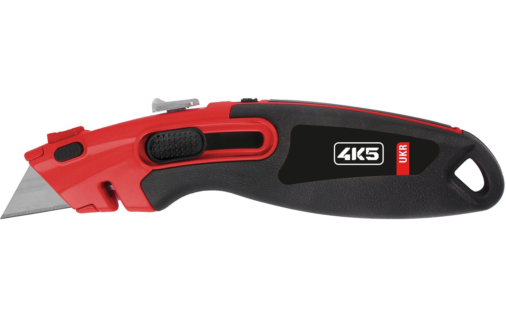 Laserliner 600.308A – Abbrechmesser 40 mm, einziehbar, TPR/Zink, inkl. 5 Klingen
