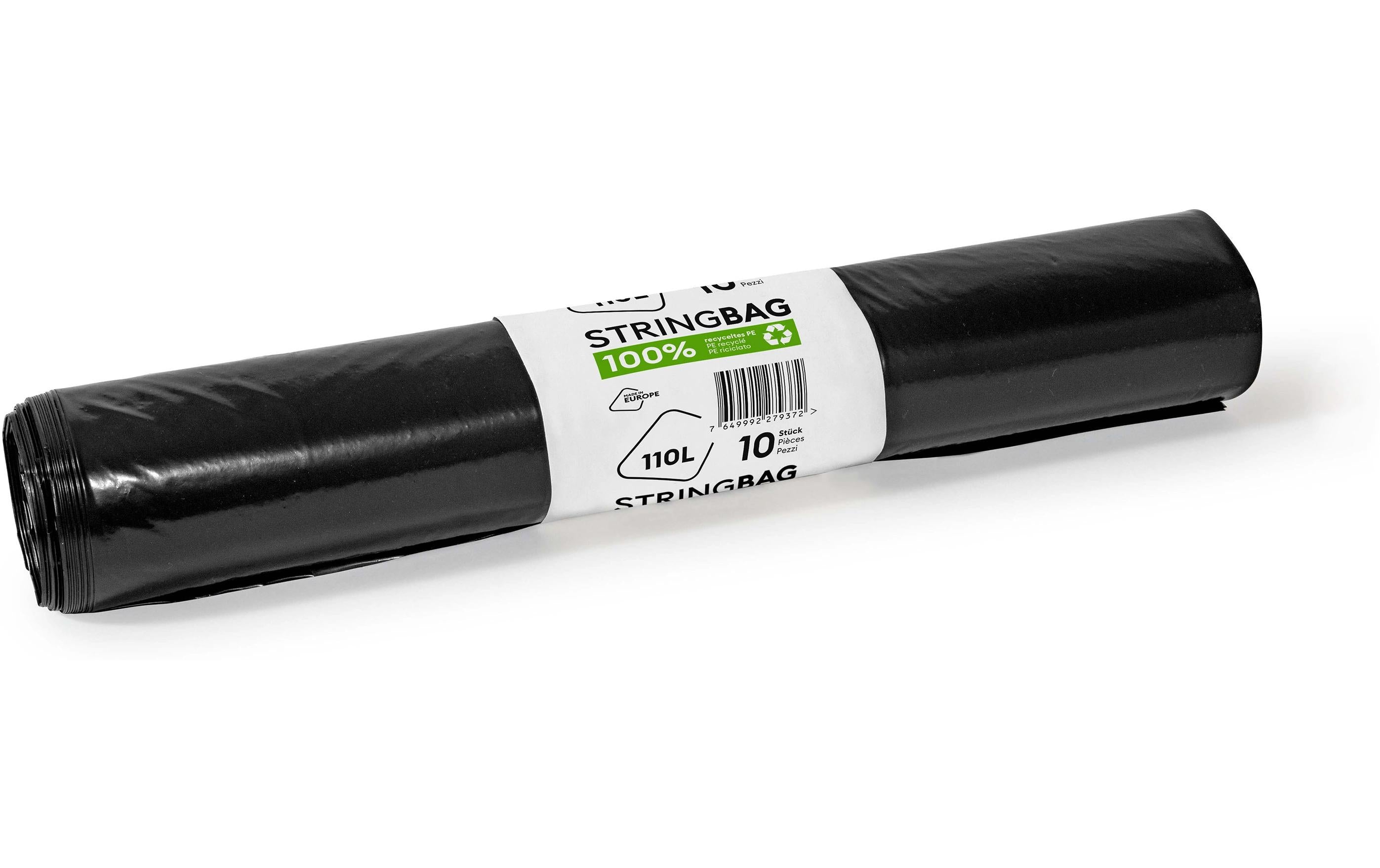 Haushaltsware Kehrichtsack – 110 l, schwarz, opak