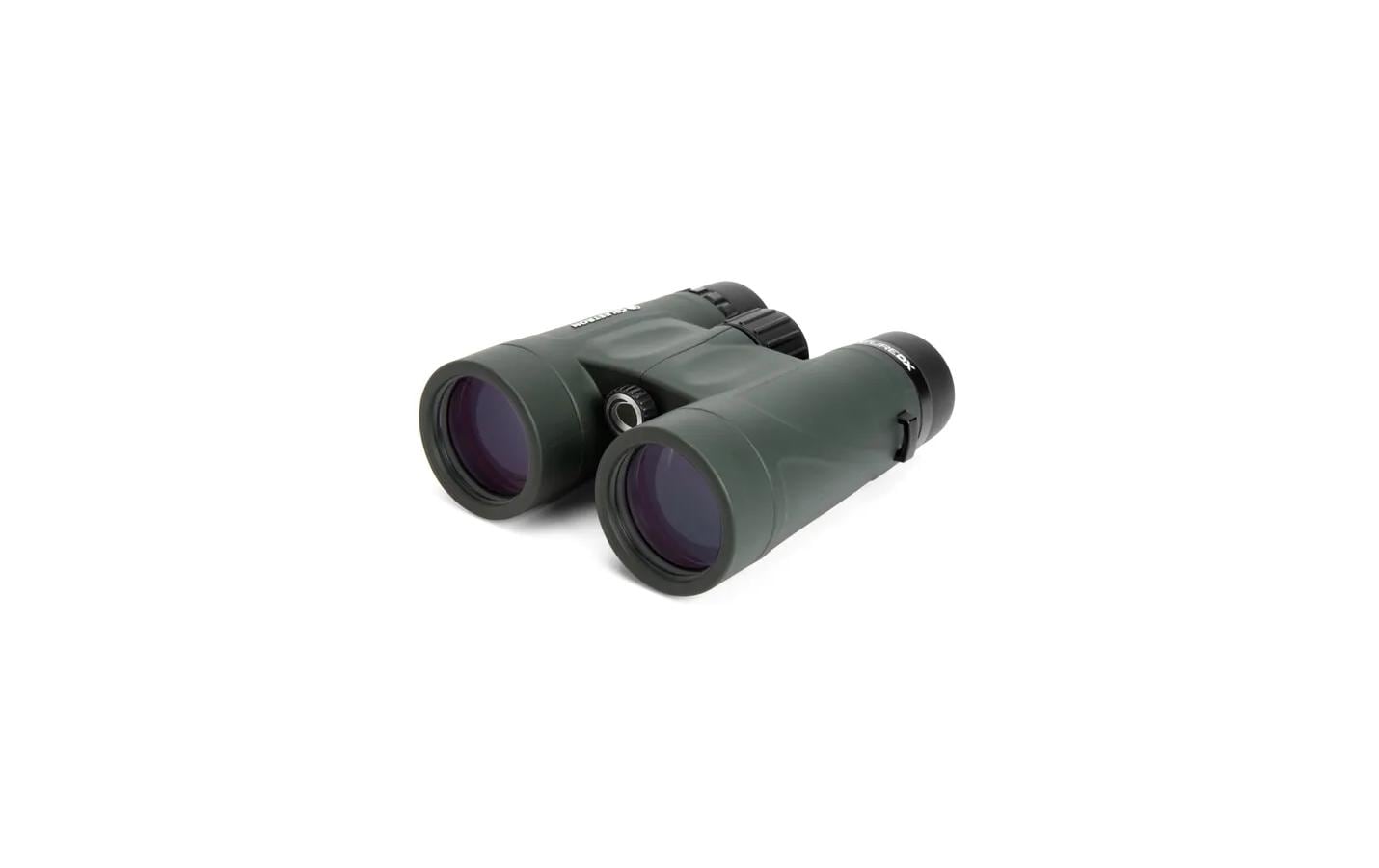 Celestron Nature DX 10×42 Fernglas – 10×, 42 mm Objektiv, BaK-4 Prismen, wasserdicht, grün