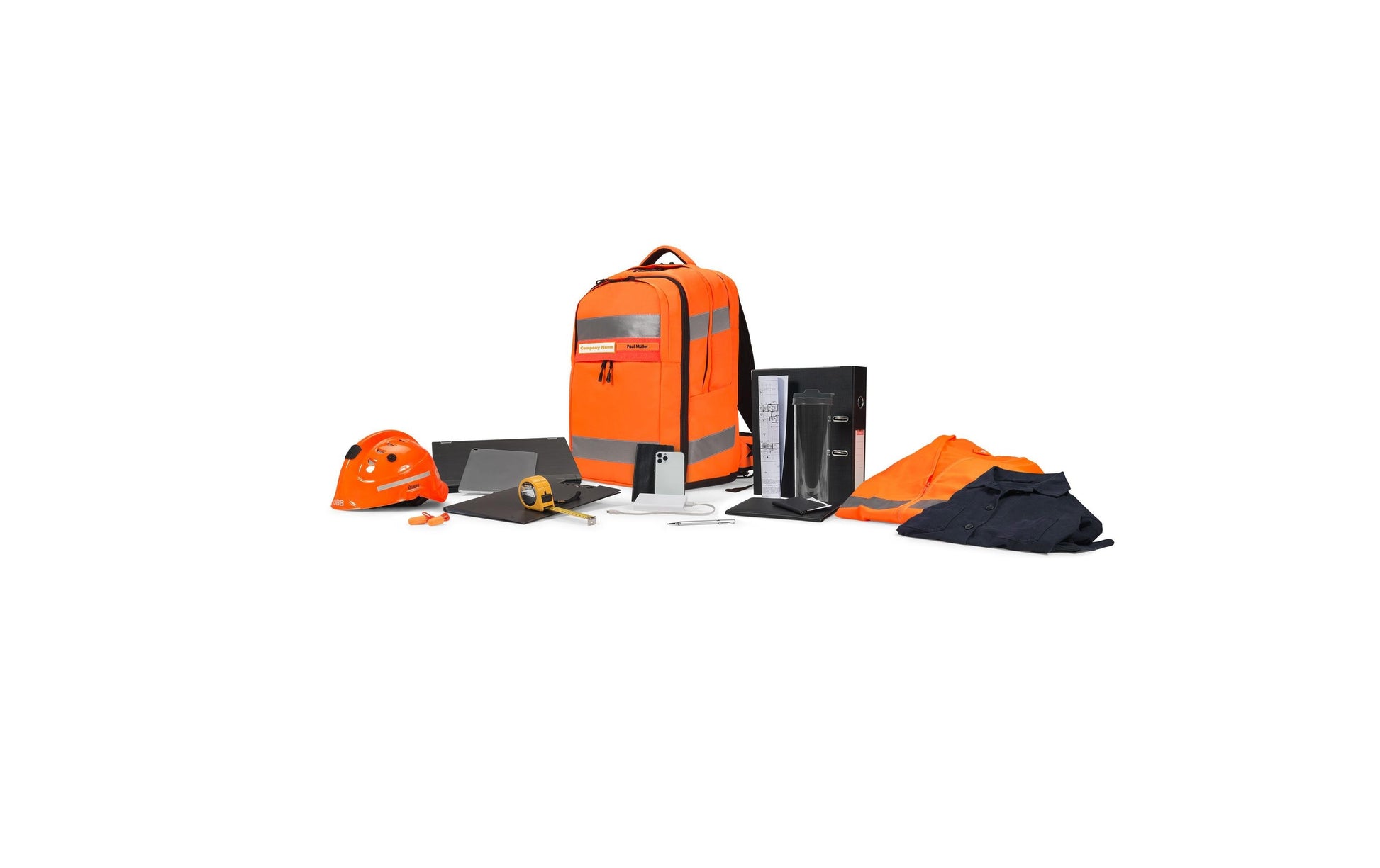 DICOTA HI-VIS – Freizeit-Rucksack – 32–38 l, orange
