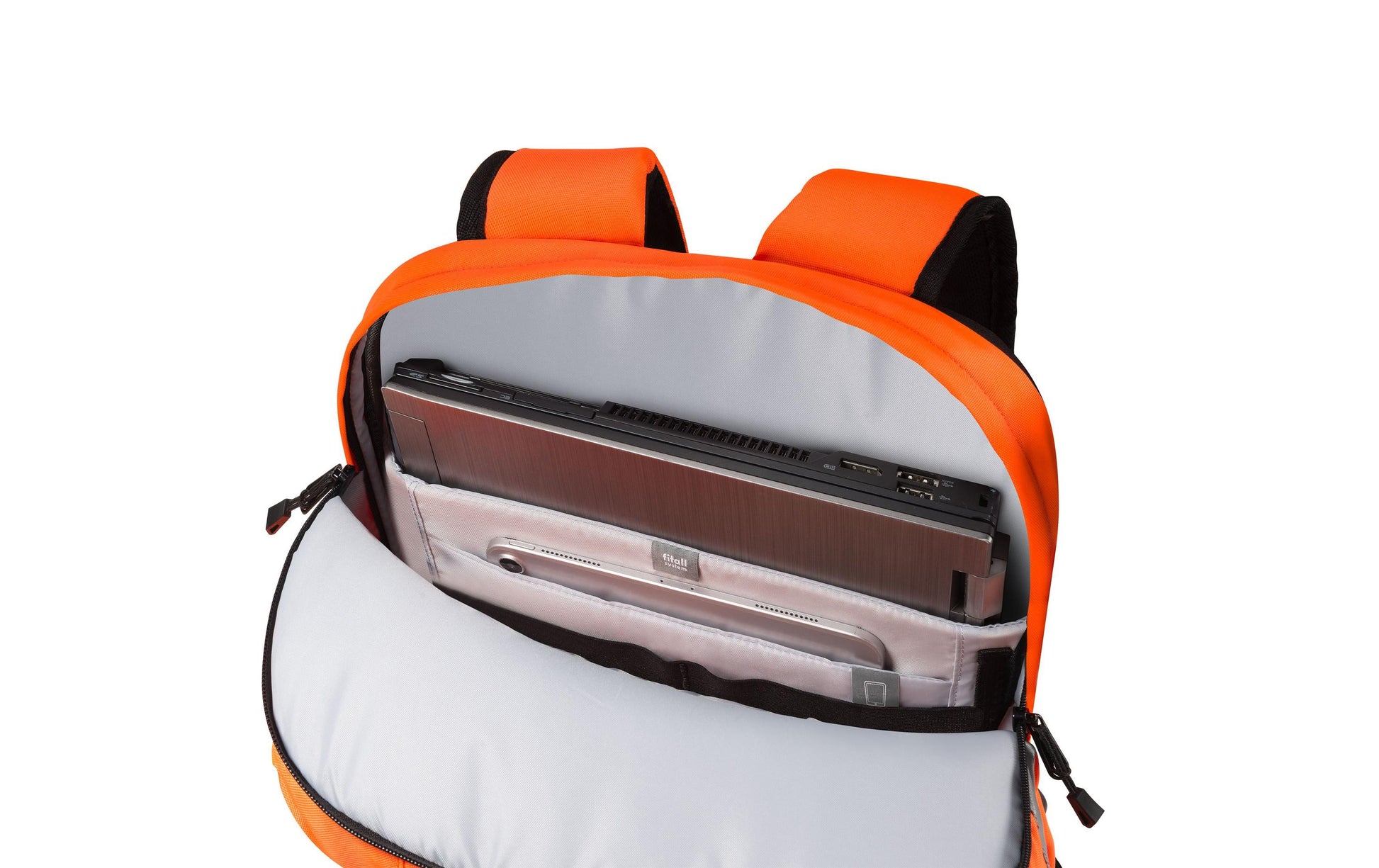 DICOTA HI-VIS – Freizeit-Rucksack – 32–38 l, orange