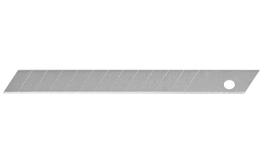 Laserliner CB9 – Ersatzklingen 9 mm, Abbrechklinge, Edelstahl, Silber, 10 Stk.