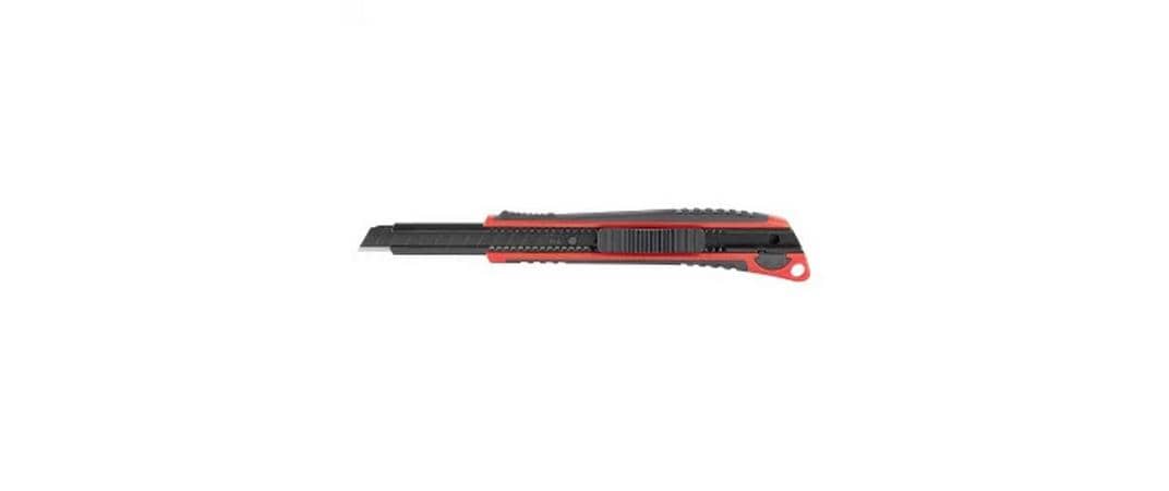 Laserliner CR9 – Abbrechmesser 9 mm, einziehbar, rot