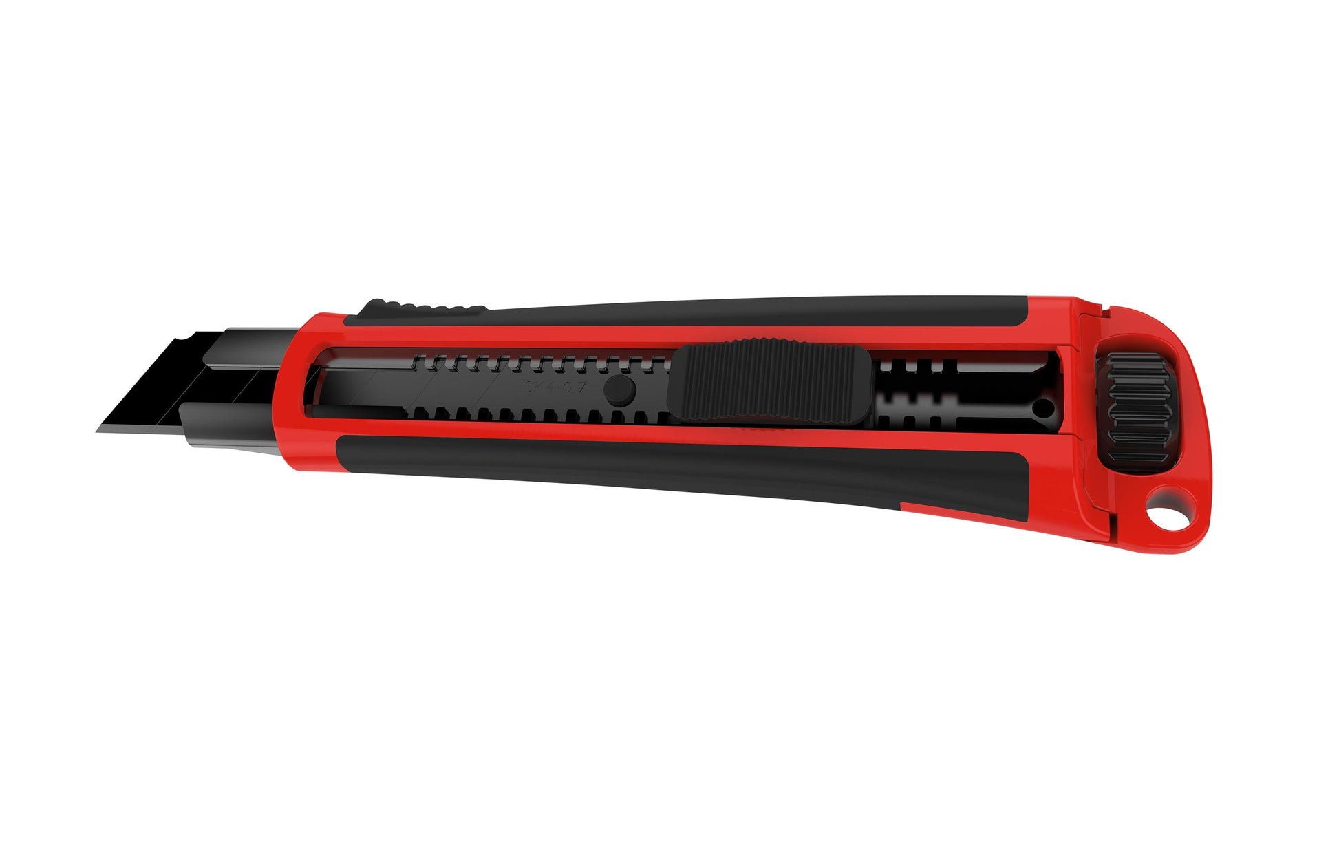 Laserliner CRX25 – Abbrechmesser 18 mm, einziehbare Klinge, Rot