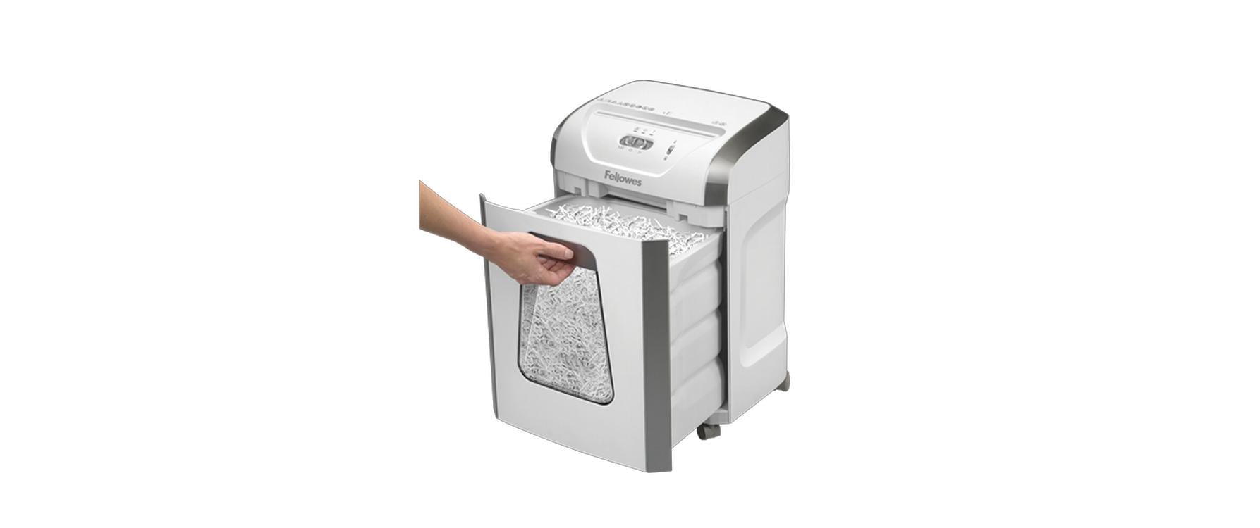Fellowes Powershred 15C – Aktenvernichter, DIN P-4, Partikelschnitt 4 × 40 mm, 15 Blatt, 19 l
